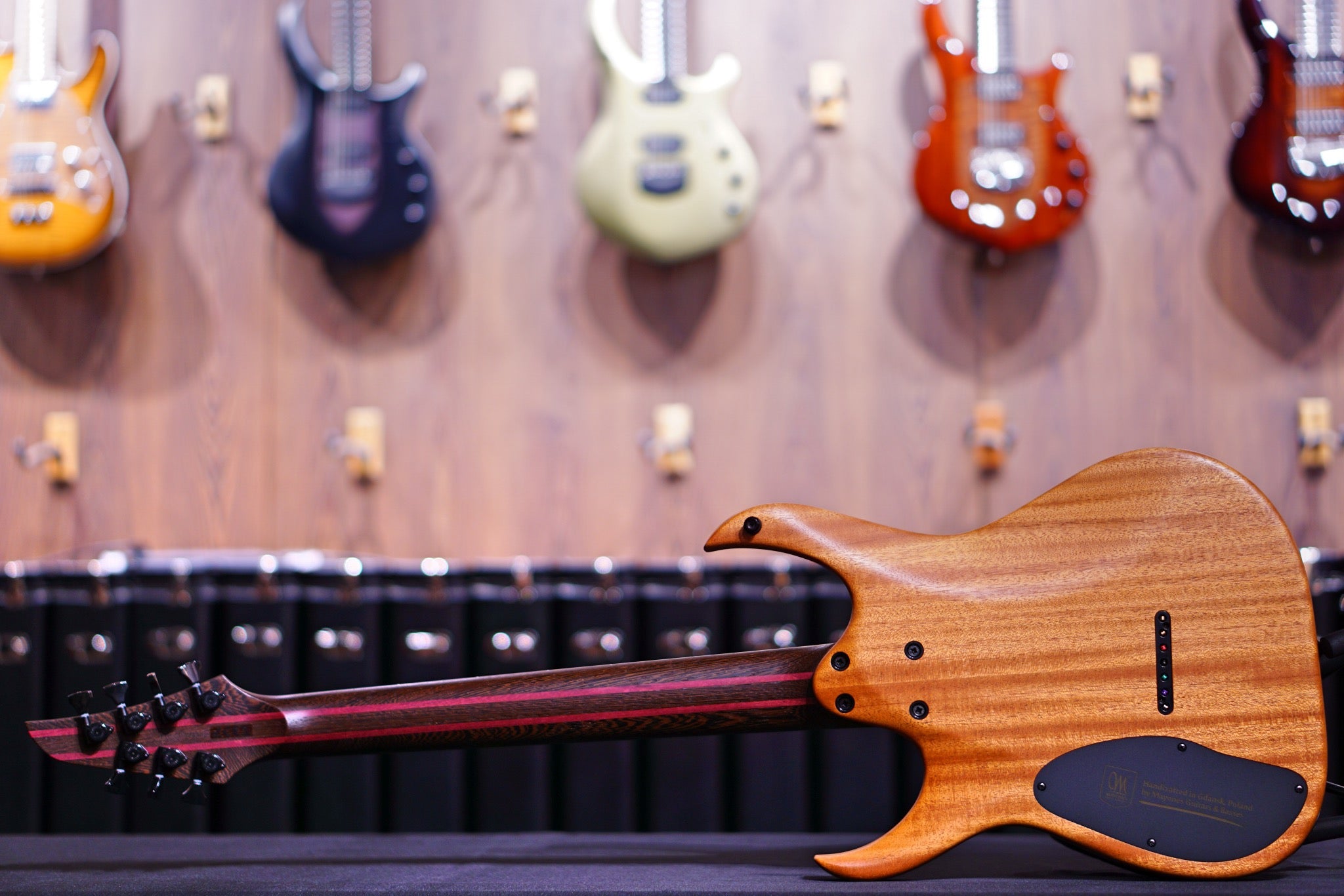 Mayones Duvell Elite 7 Trans black satine DF2204892 - HIENDGUITAR Mayones GUITAR