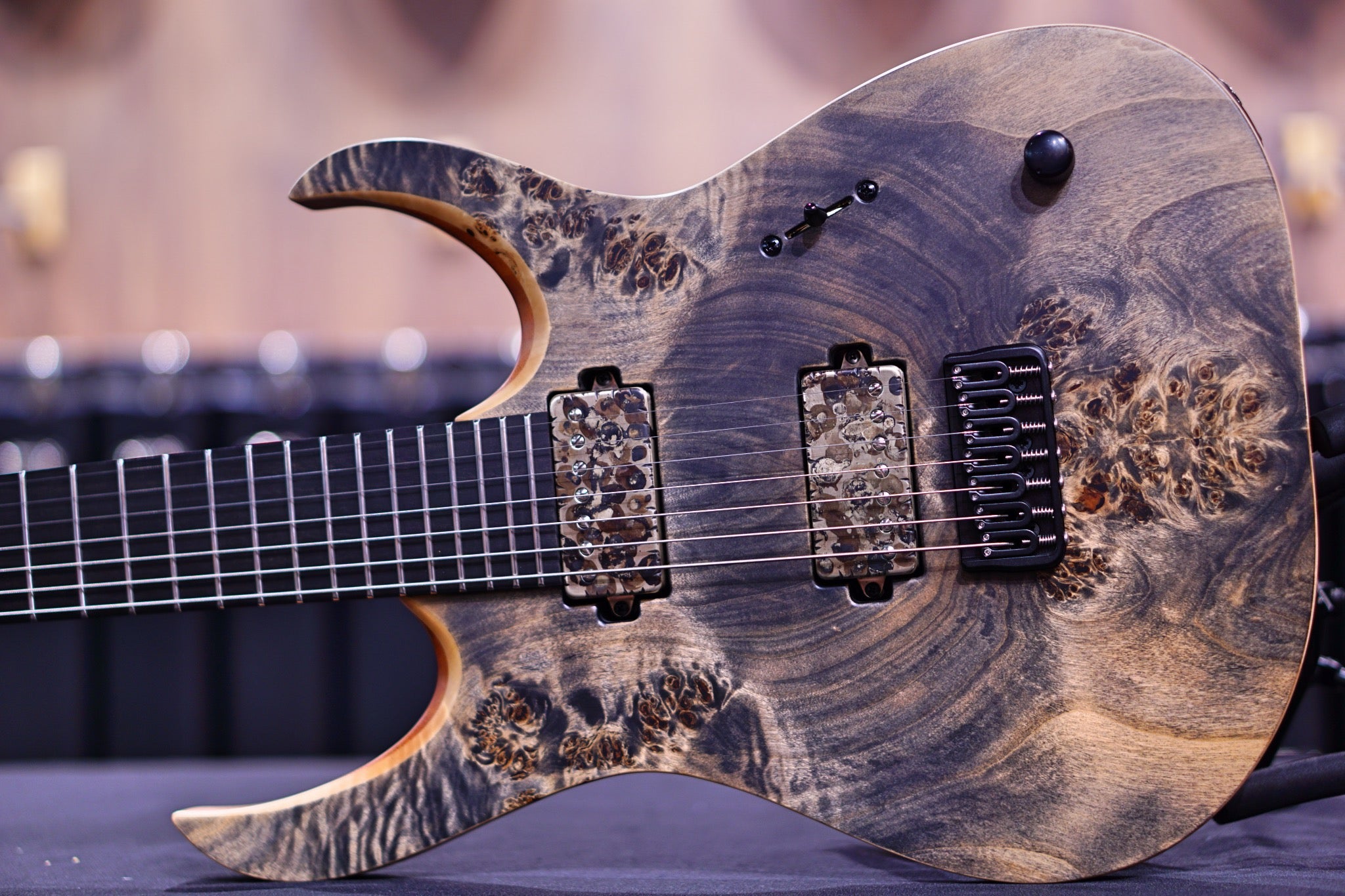 Mayones Duvell Elite 7 Trans graphite DF2206964 - HIENDGUITAR Mayones GUITAR