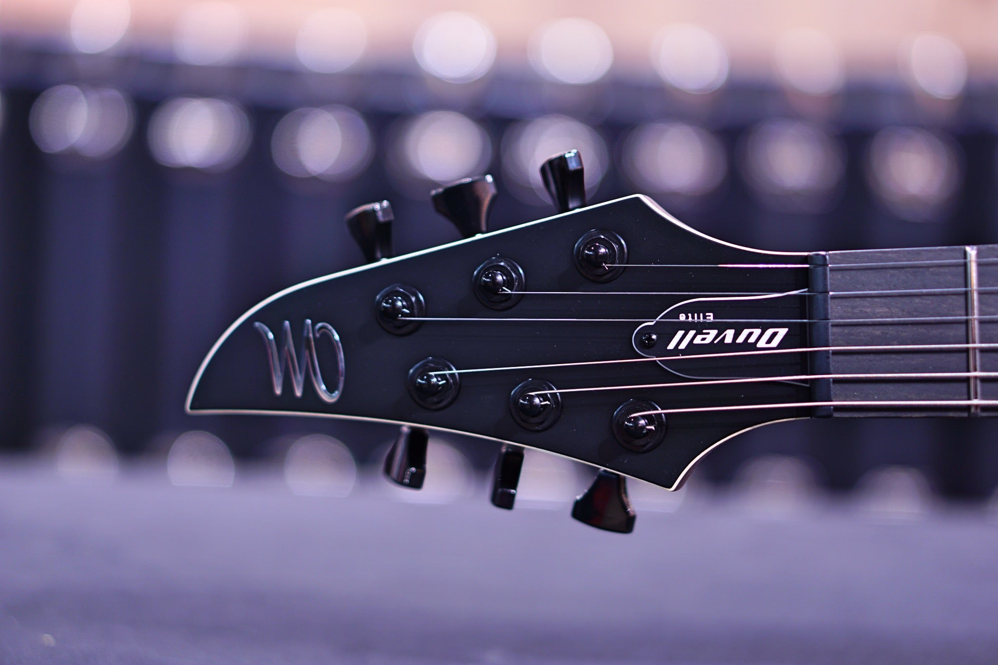 Mayones Duvell Elite 6 Trans black satine DF2205929 - HIENDGUITAR Mayones GUITAR