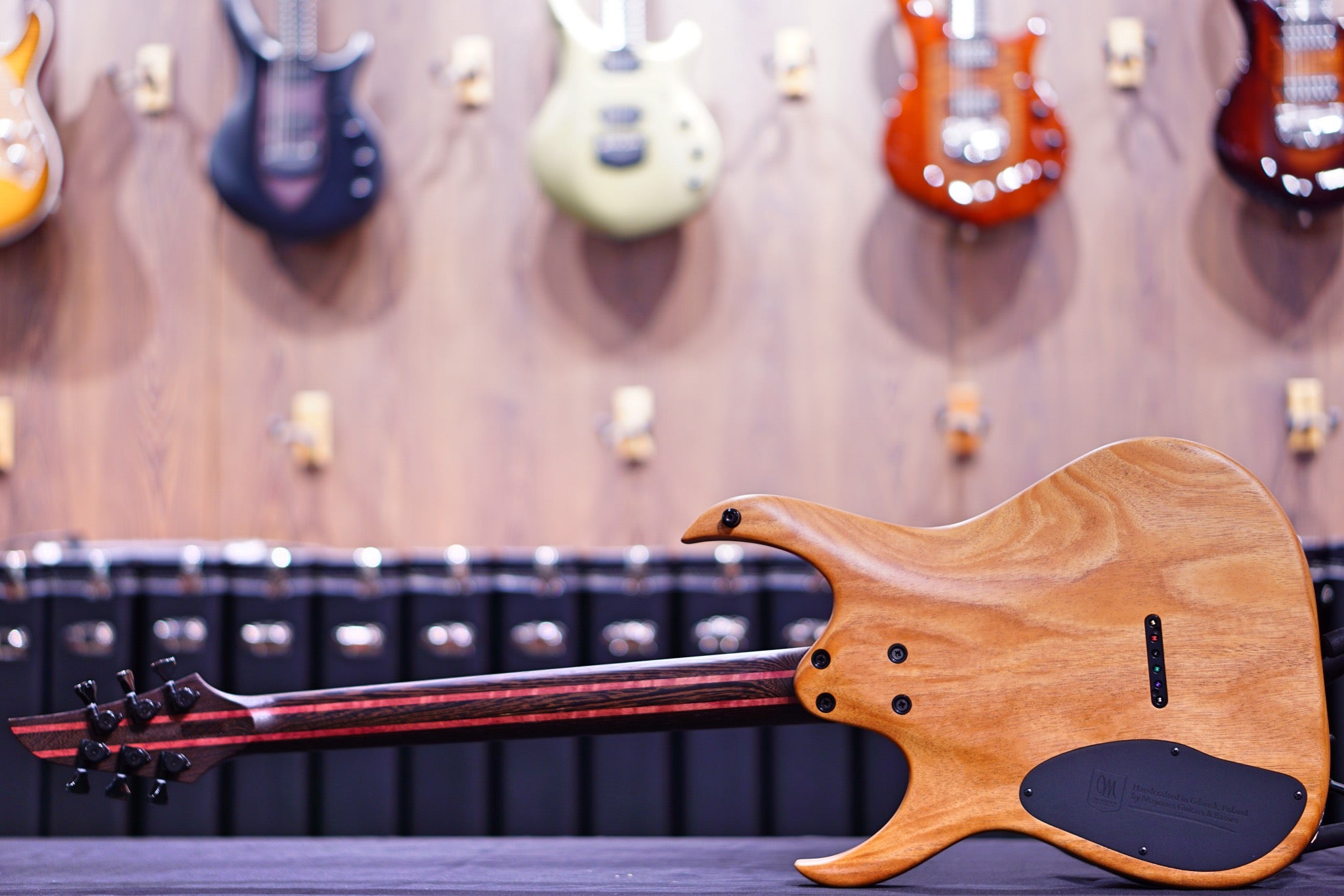 Mayones Duvell Elite 6 Trans black satine DF2205929 - HIENDGUITAR Mayones GUITAR