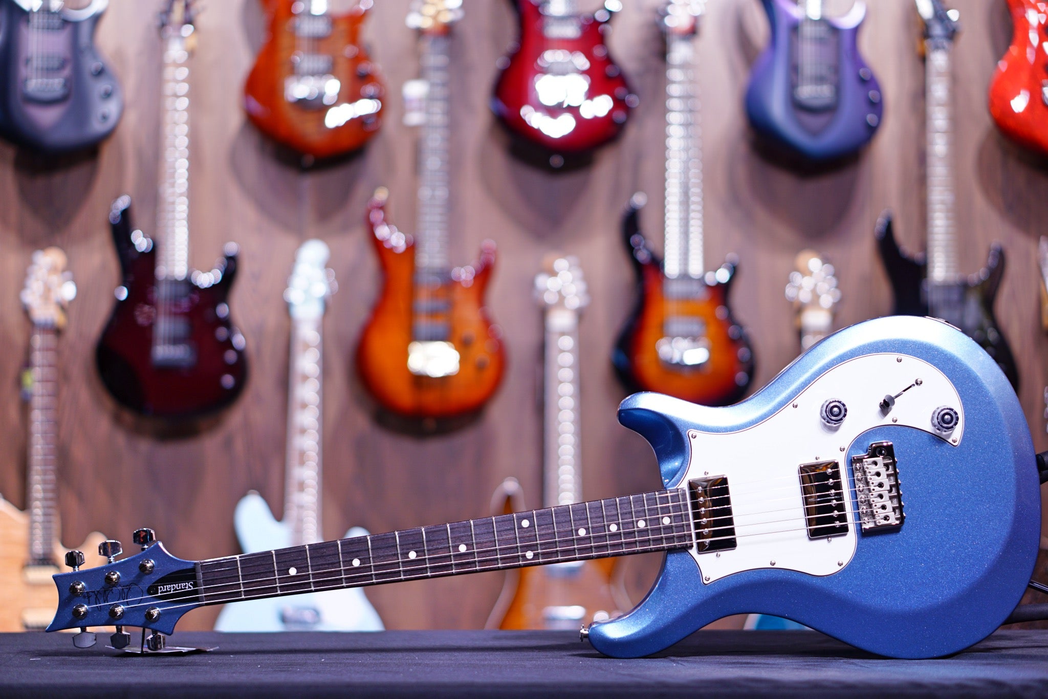 PRS S2 Standard 22 Electric Guitar - Frost Blue Metallic S2 050833 - HIENDGUITAR PRS GUITAR