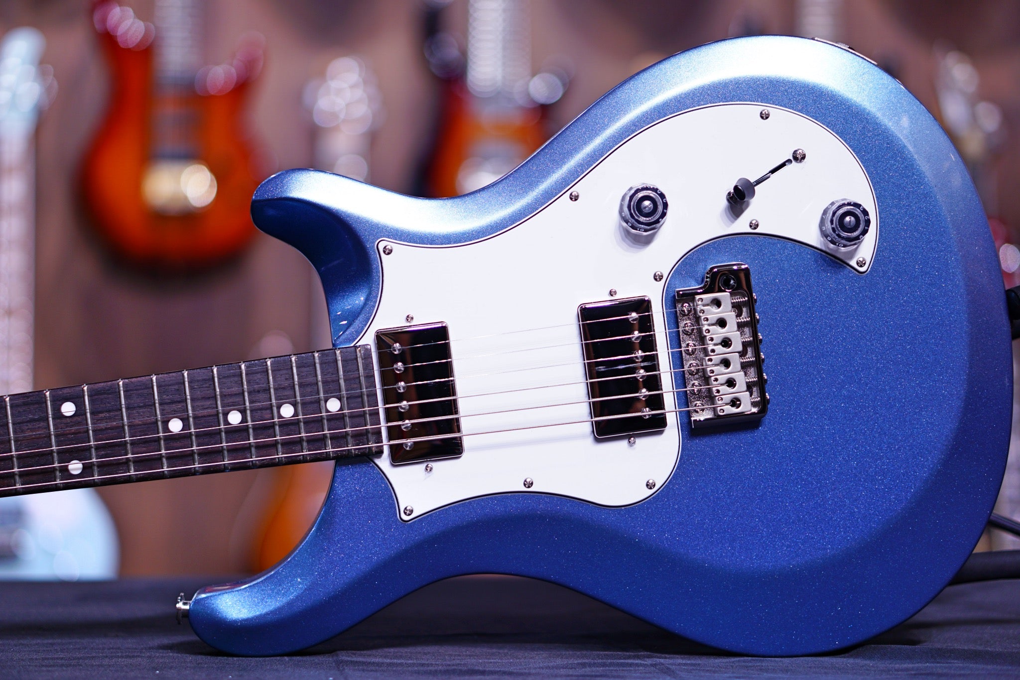 PRS S2 Standard 22 Electric Guitar - Frost Blue Metallic S2 050833 - HIENDGUITAR PRS GUITAR