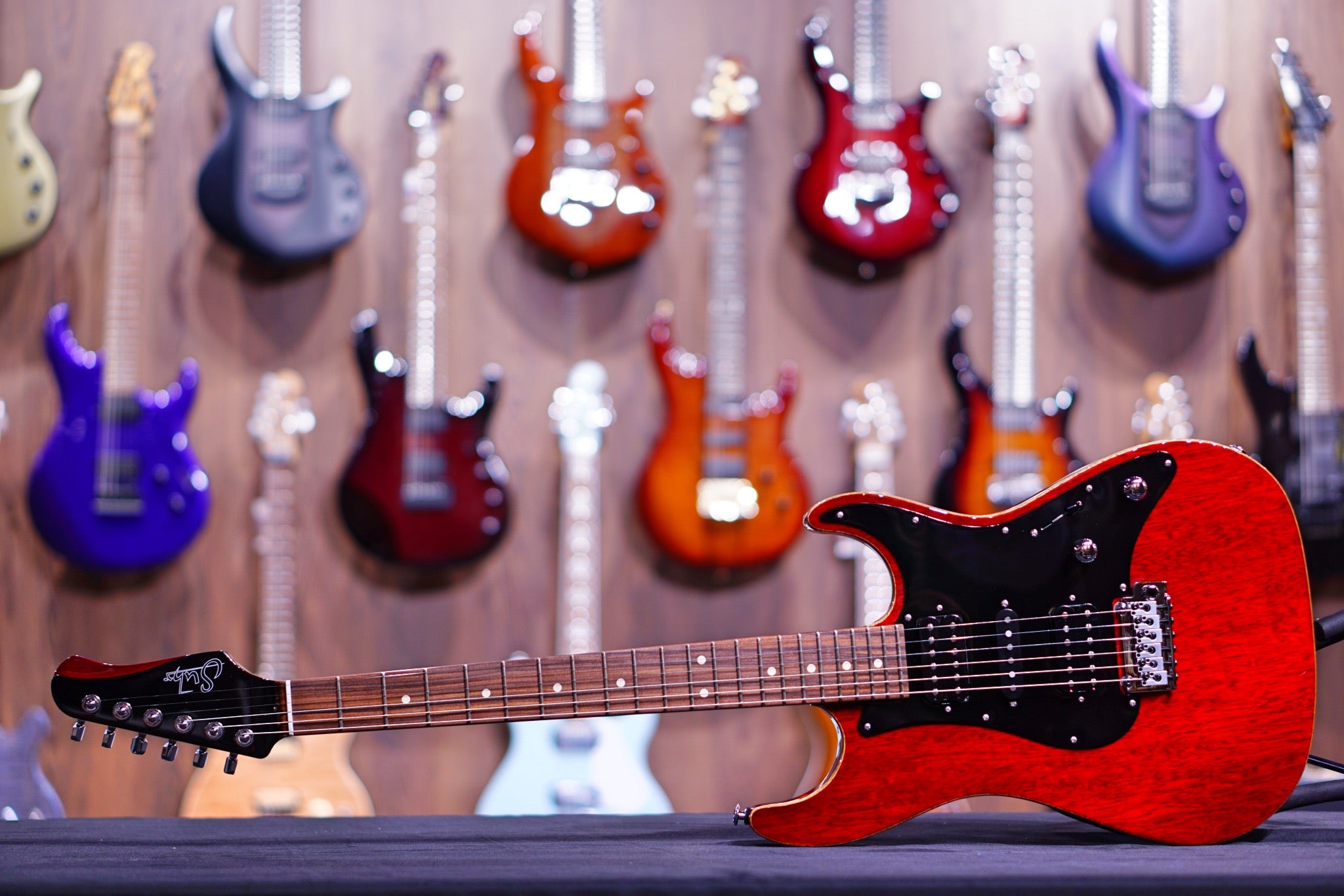 JOHN SUHR SIGNATURE STANDARD Trans Red 62209 - HIENDGUITAR SUHR GUITAR