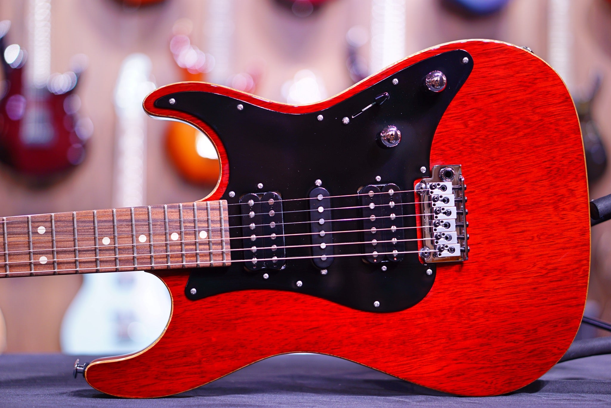 JOHN SUHR SIGNATURE STANDARD Trans Red 62209 - HIENDGUITAR SUHR GUITAR
