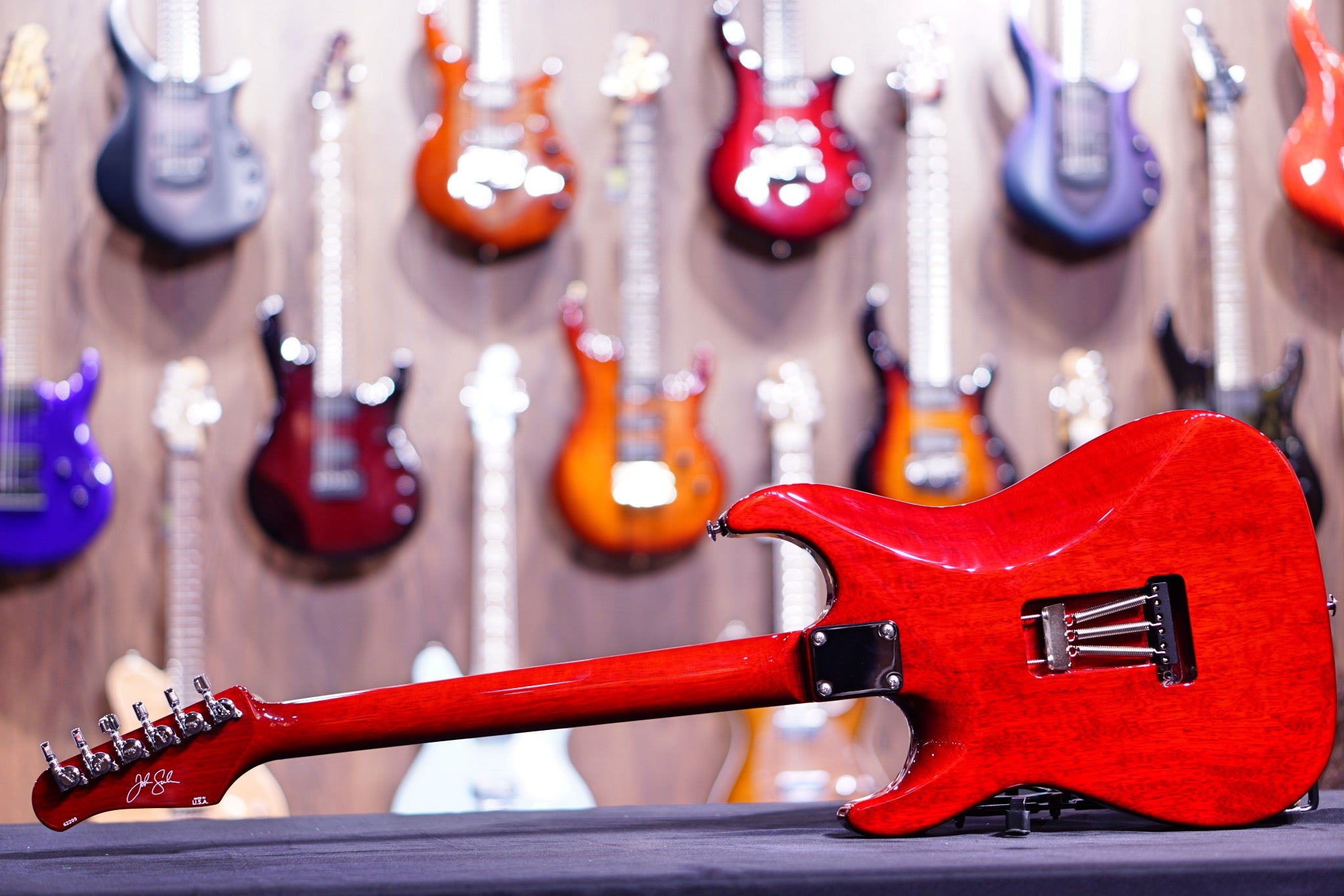 JOHN SUHR SIGNATURE STANDARD Trans Red 62209 - HIENDGUITAR SUHR GUITAR