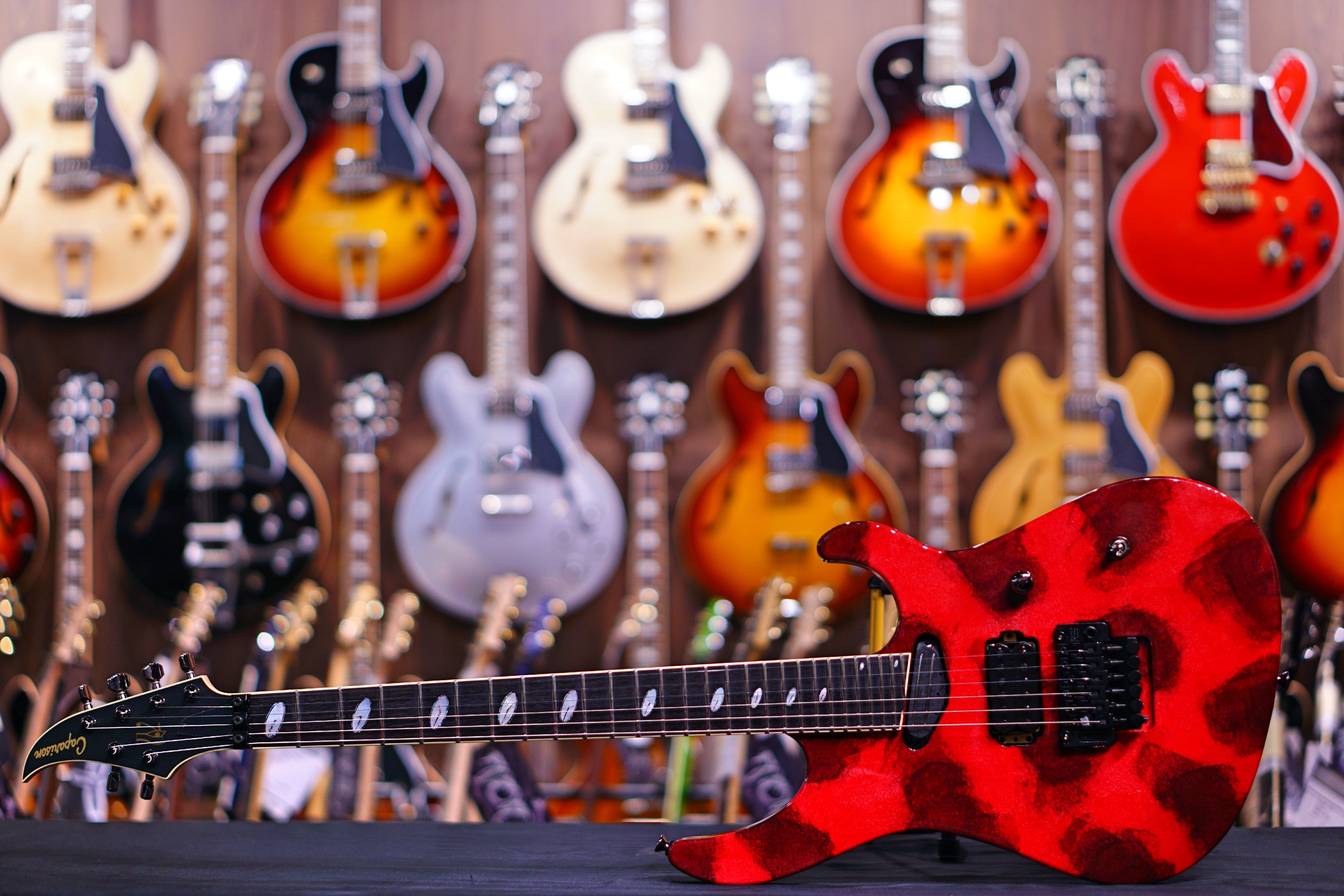 Caparison HORUS-M3 EF Carnelian Ebony fretboard - HIENDGUITAR Caparison GUITAR