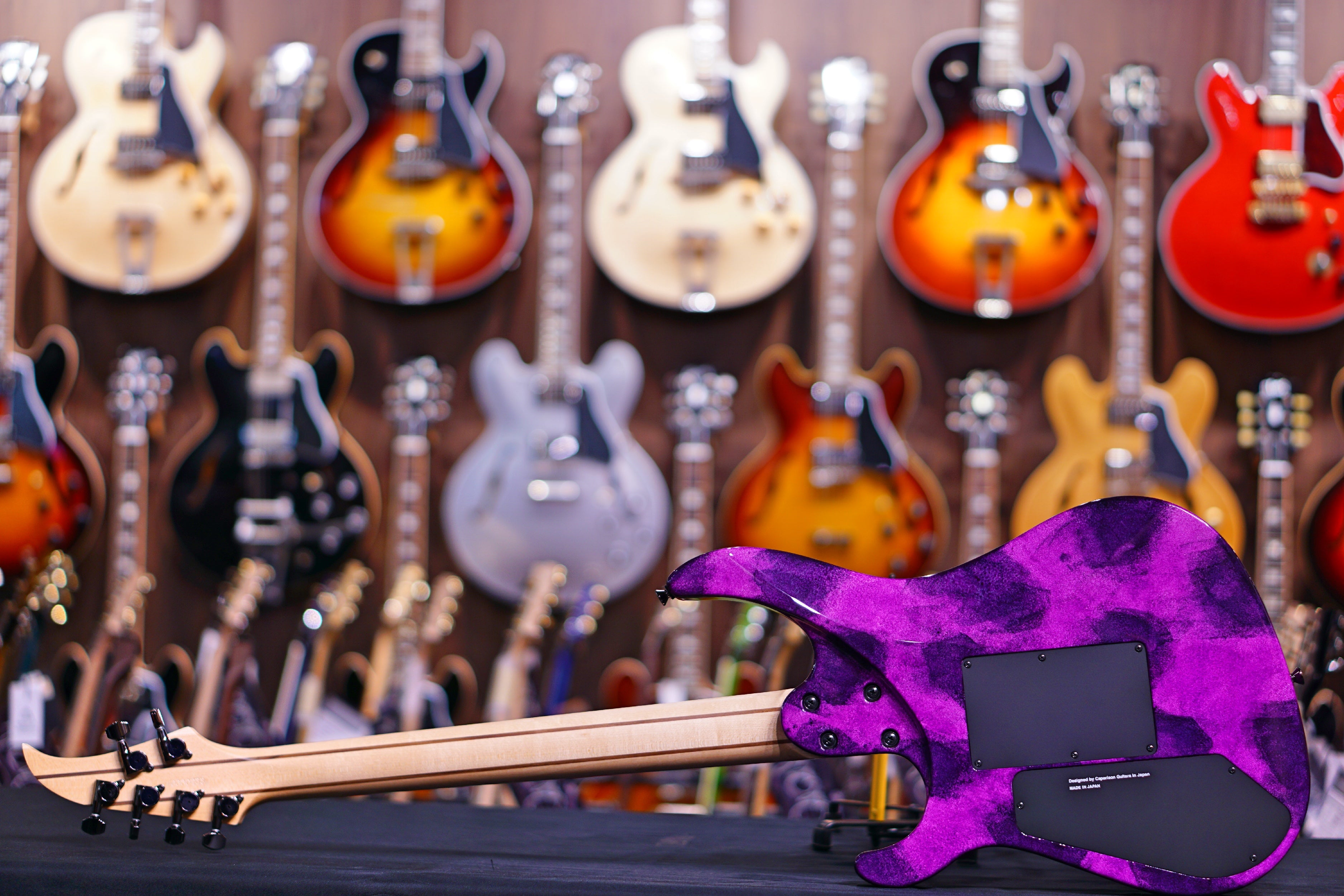 Caparison HORUS-M3 EF Amethyst Ebony fretboard - HIENDGUITAR Caparison GUITAR