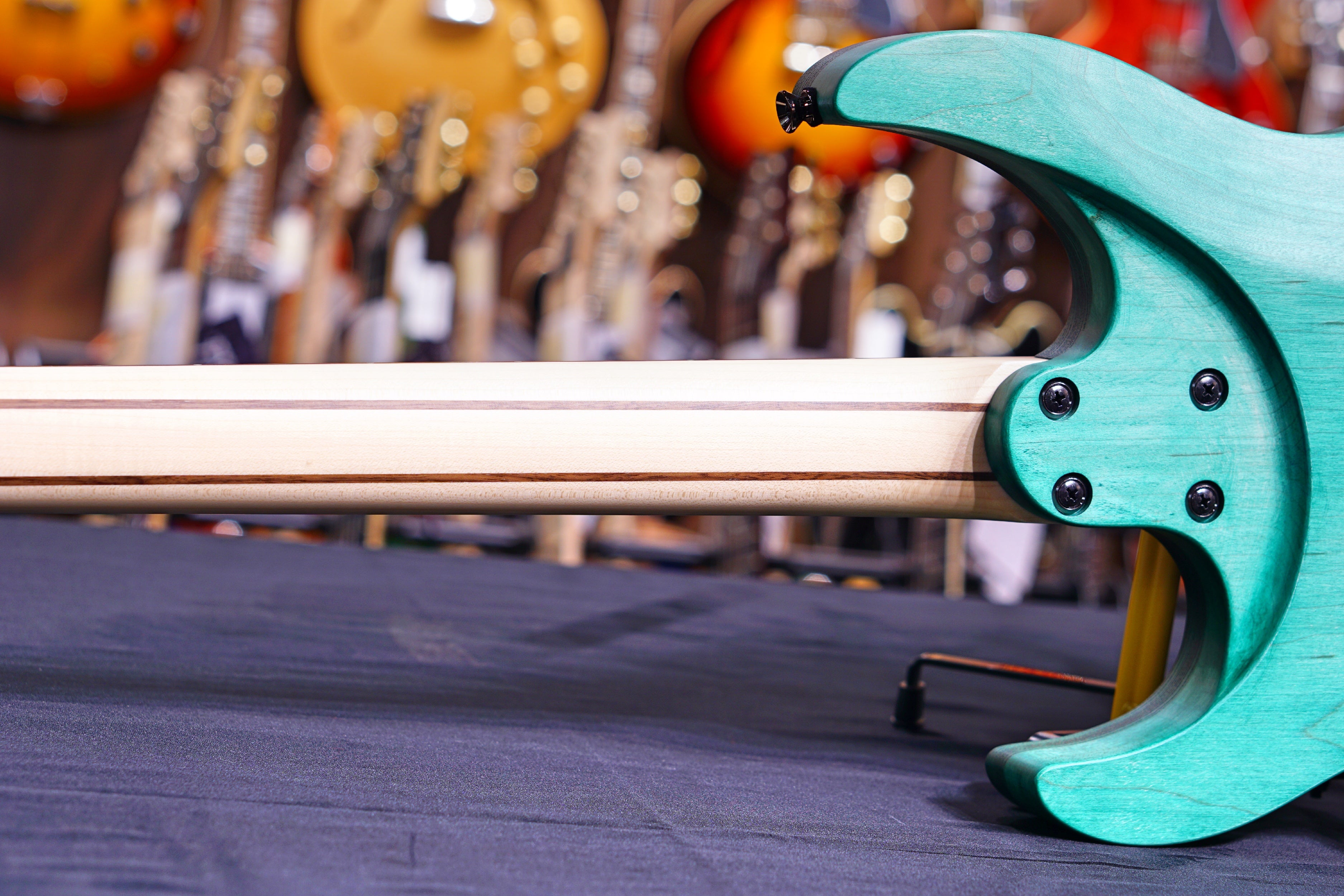 Caparison DELLINGER II FX-AM Dark Green Matt - HIENDGUITAR Caparison GUITAR