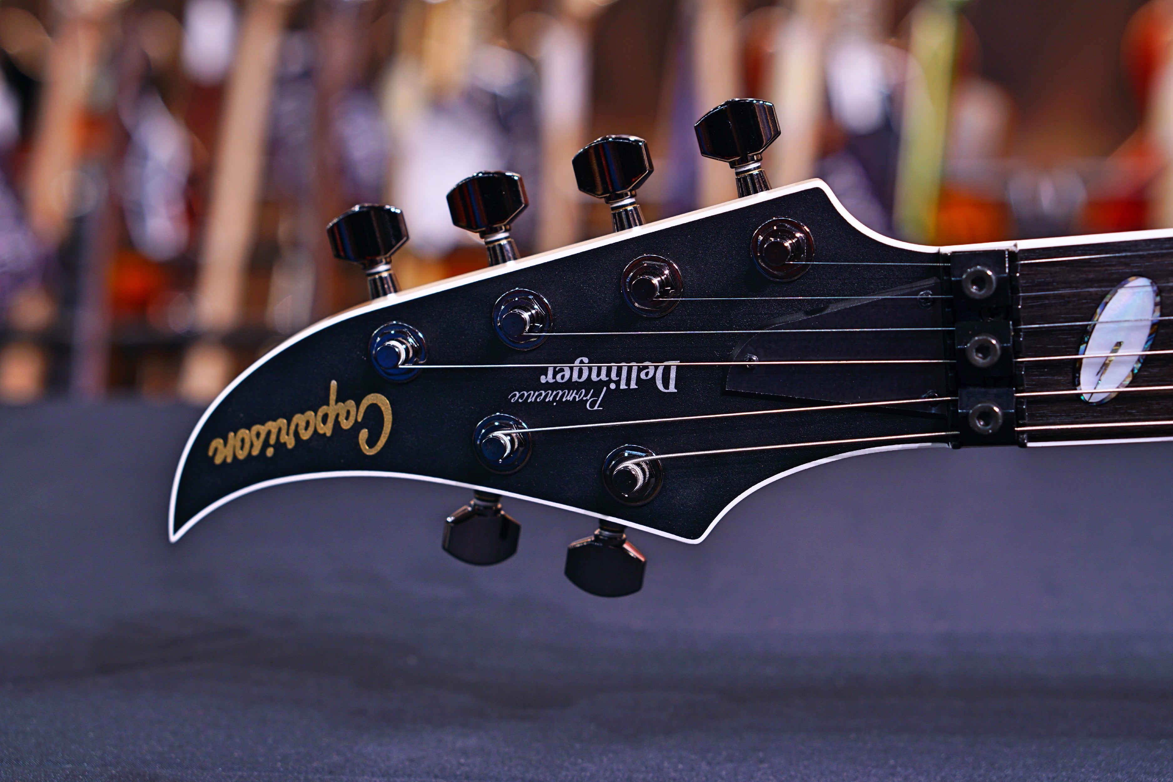 Caparison Dellinger Prominence Trans. Spectrum Red 6 string - HIENDGUITAR Caparison GUITAR