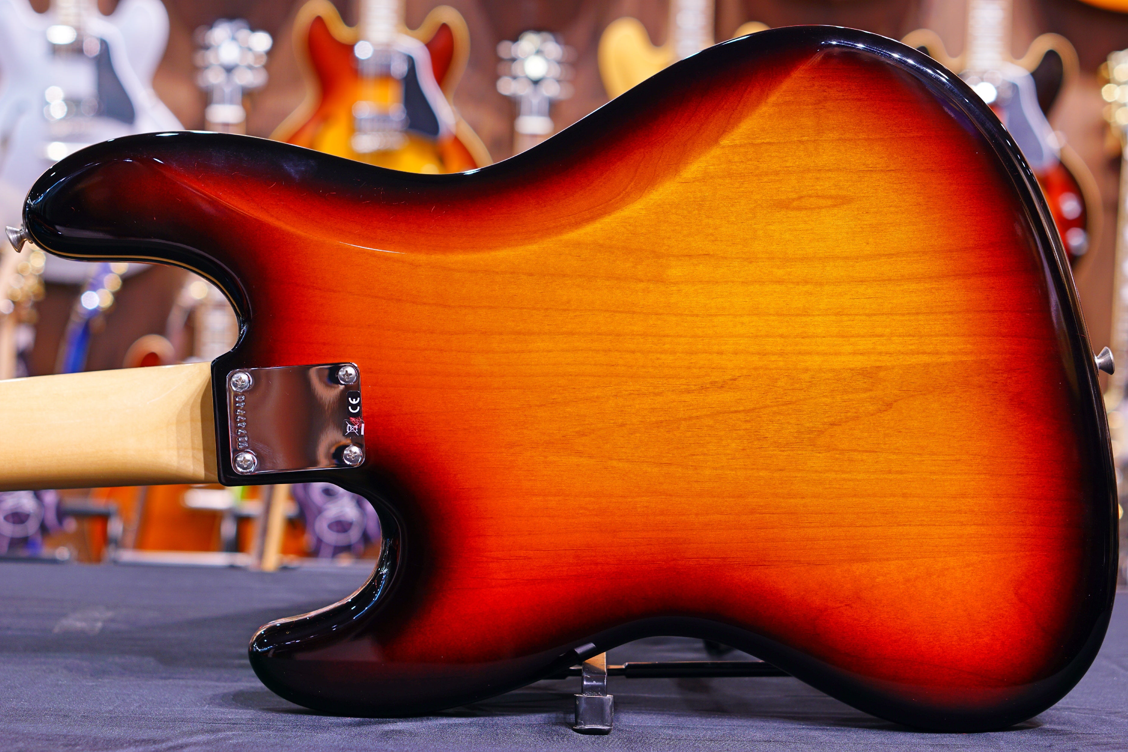 Fender American Original '60s Precision Jazz Bass - 3-Color Sunburst - HIENDGUITAR fender bass