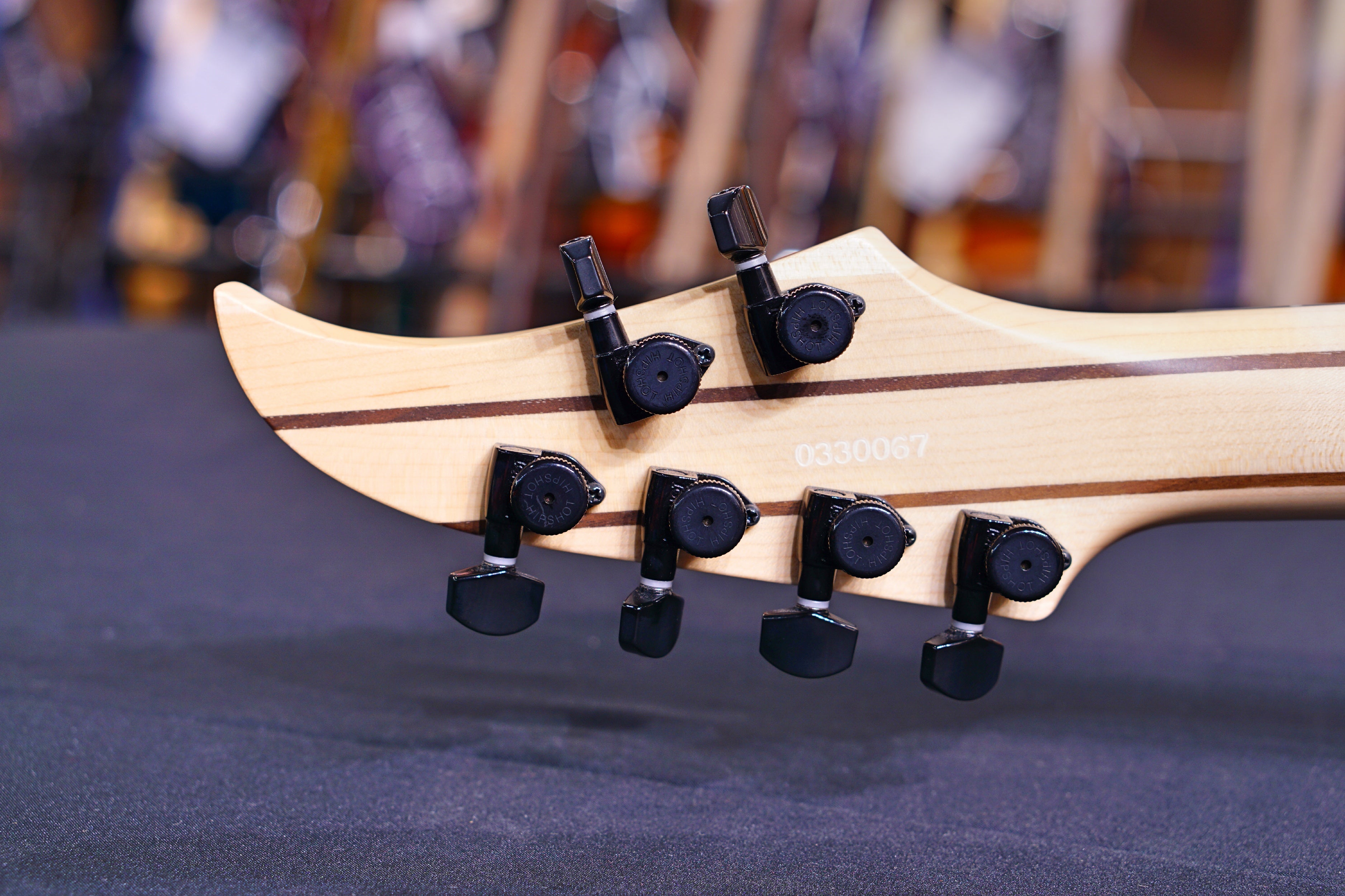 Caparison DELLINGER II FX-AM Dark blue Matt - HIENDGUITAR Caparison GUITAR