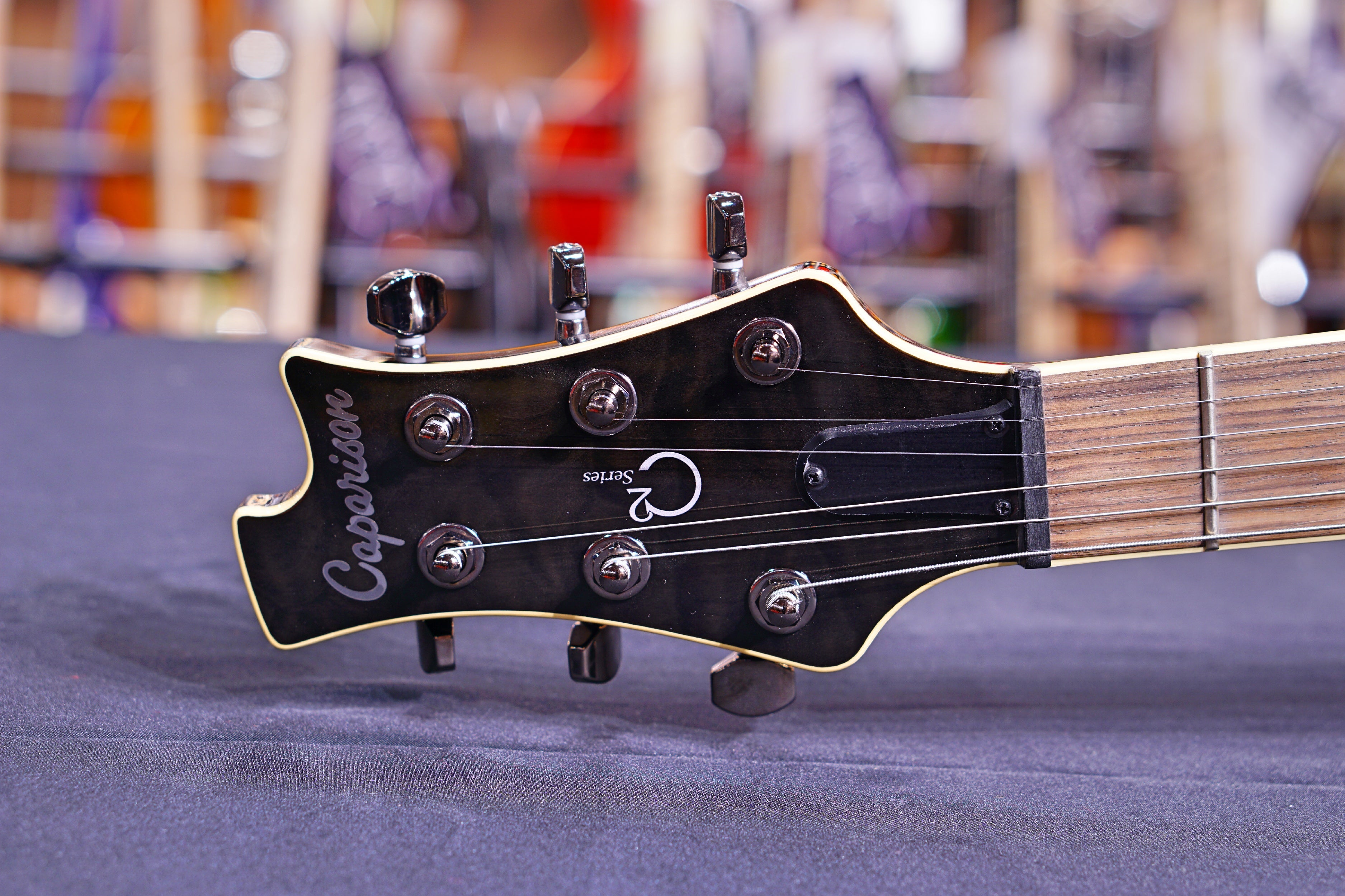 Caparison Angelus C2 trans Black - HIENDGUITAR Caparison GUITAR