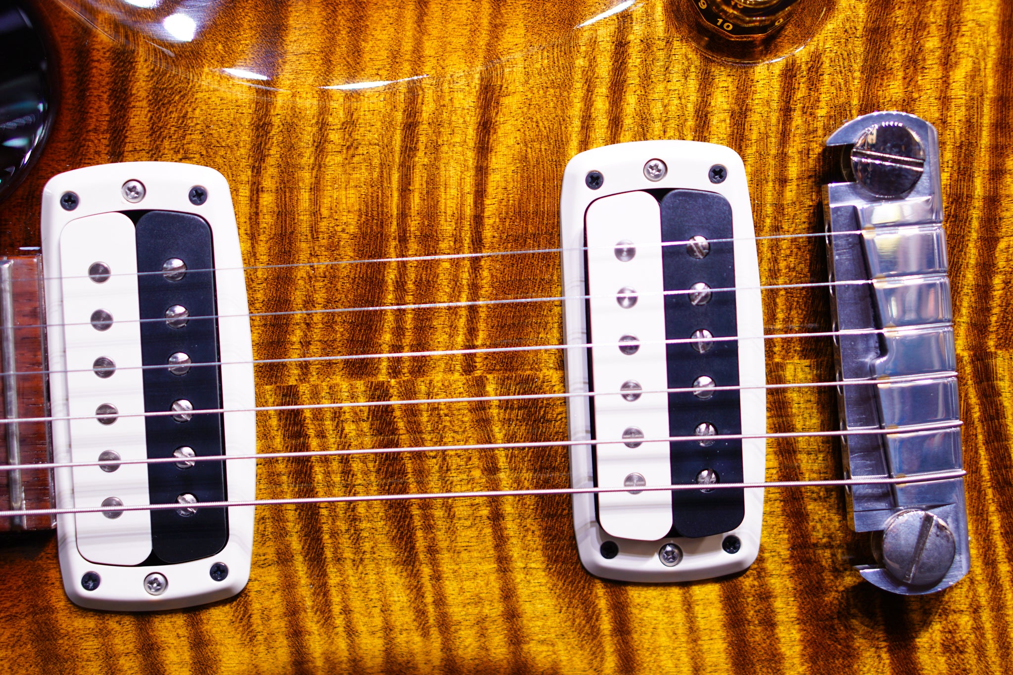 PRS Paul guitar Black Gold Burst 0321477 - HIENDGUITAR PRS GUITAR