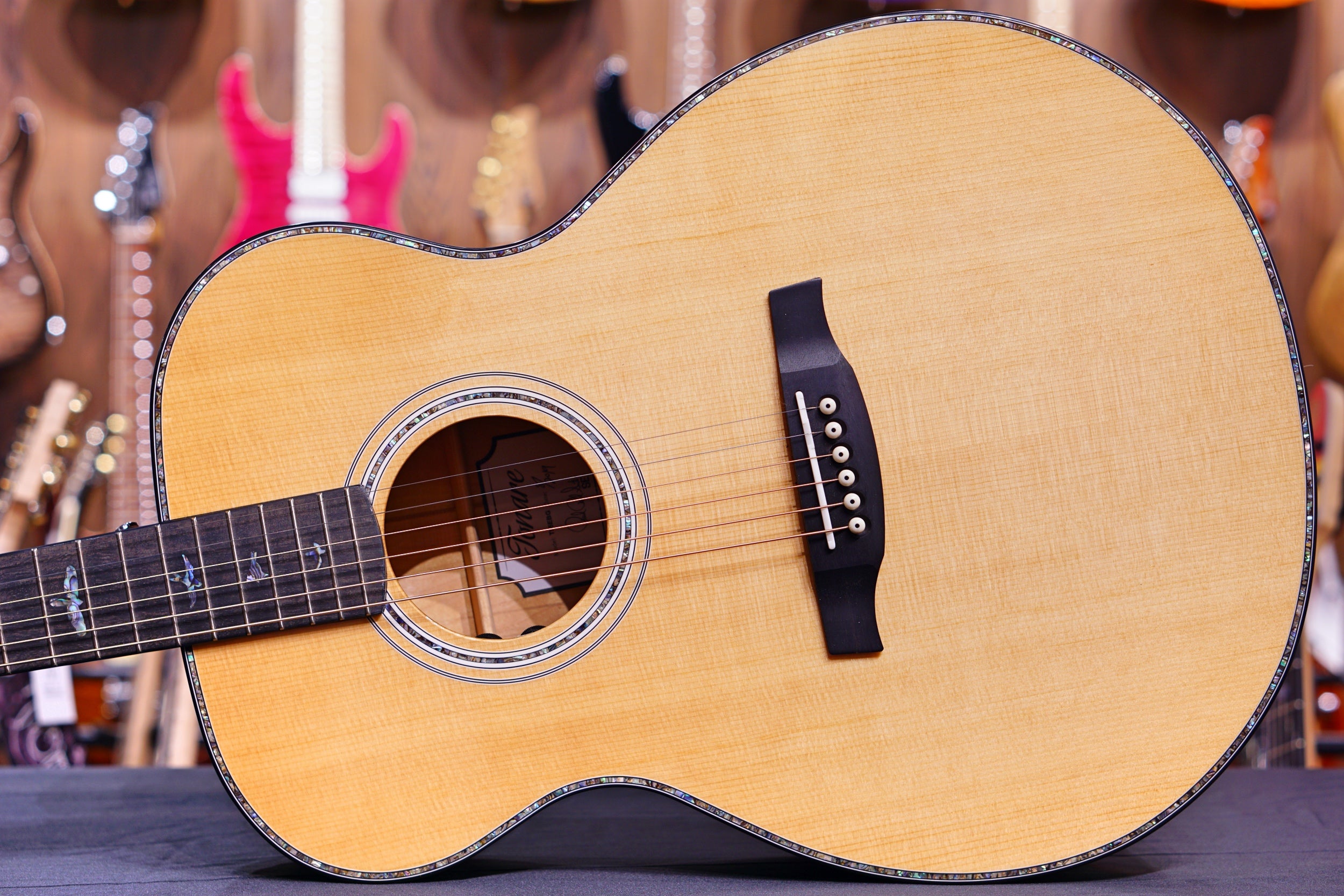 PRS Acoustic SE T55E Black Gold 2020 - HIENDGUITAR PRS SE GUITAR