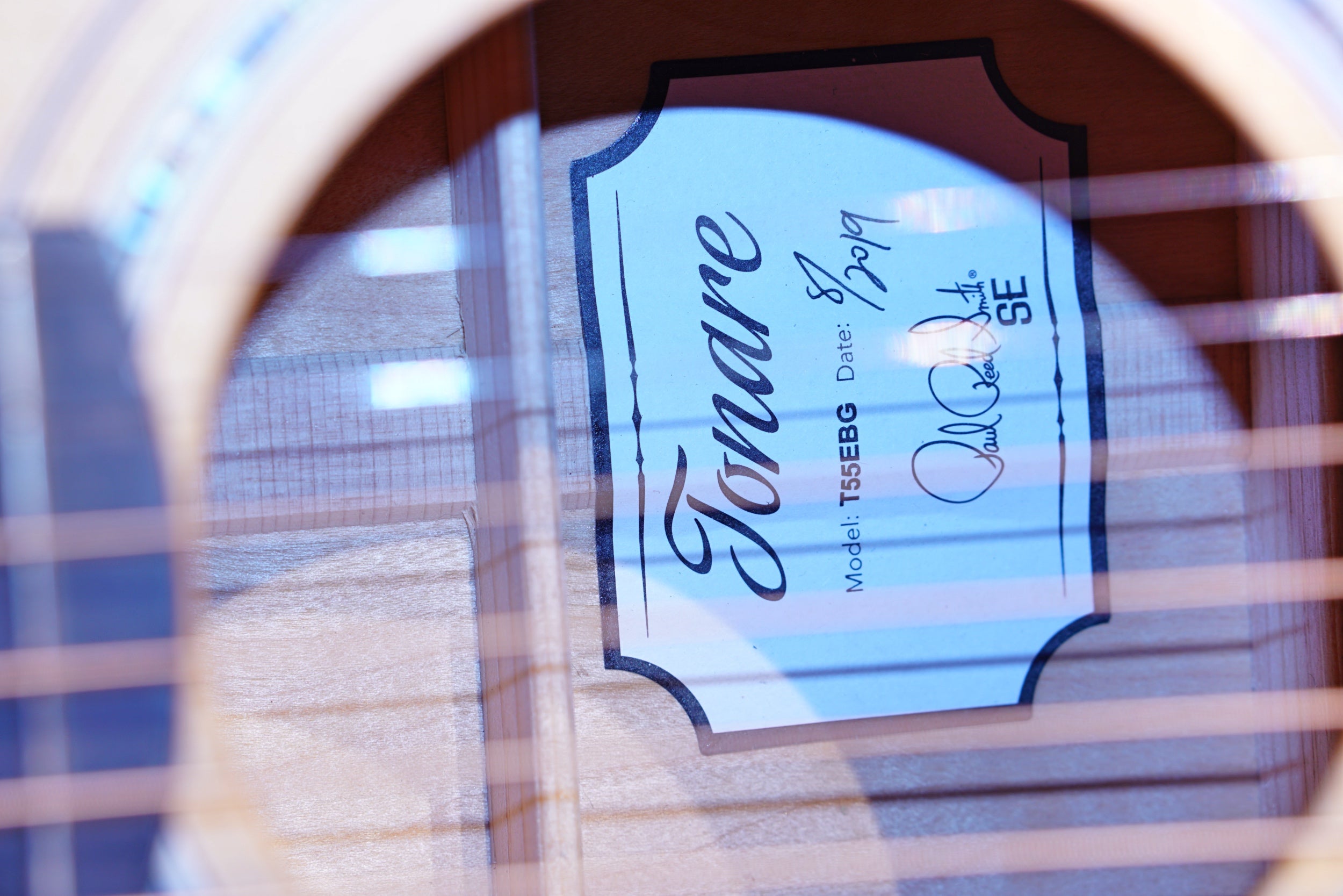 PRS Acoustic SE T55E Black Gold 2020 - HIENDGUITAR PRS SE GUITAR