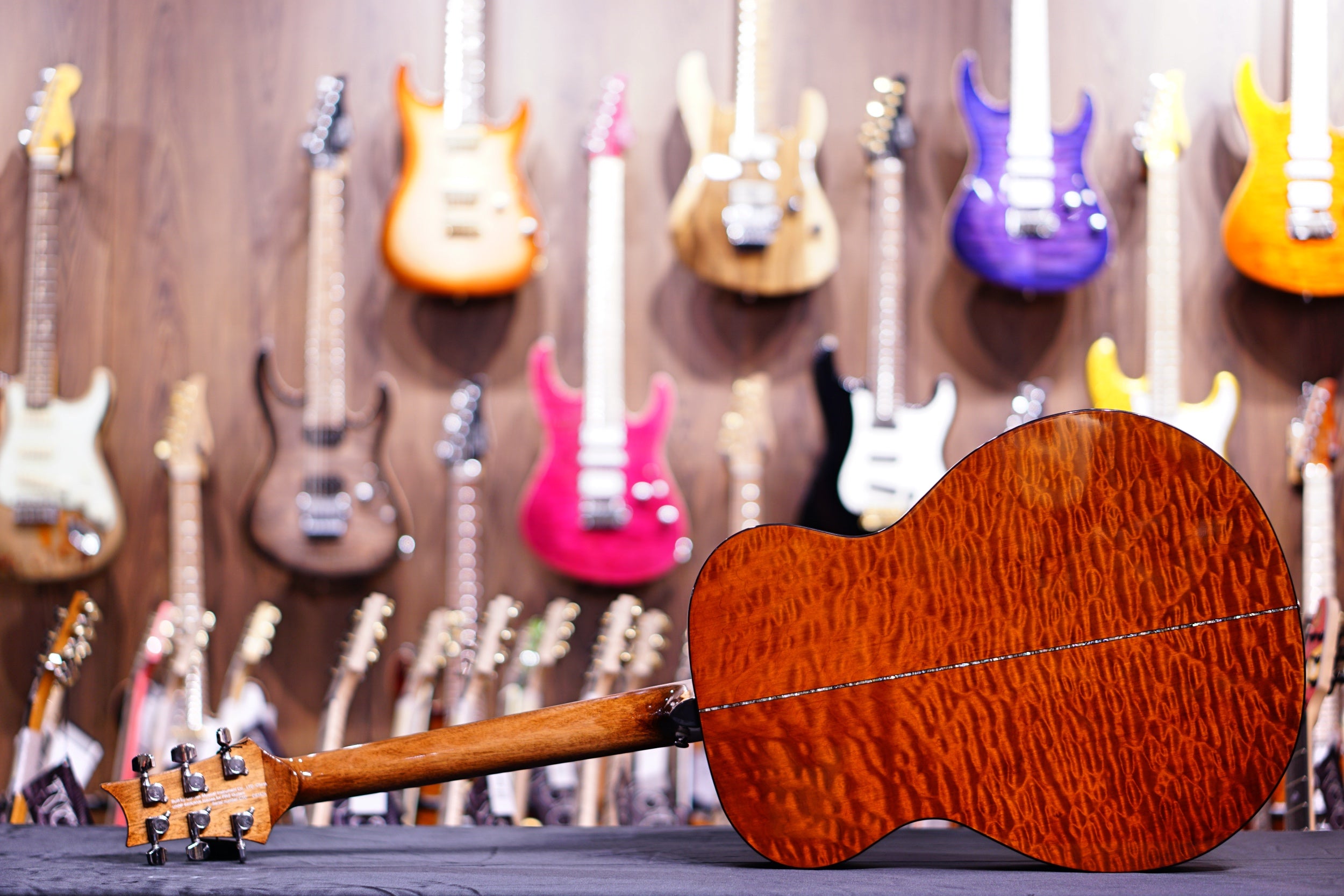 PRS Acoustic SE T55E Black Gold 2020 - HIENDGUITAR PRS SE GUITAR