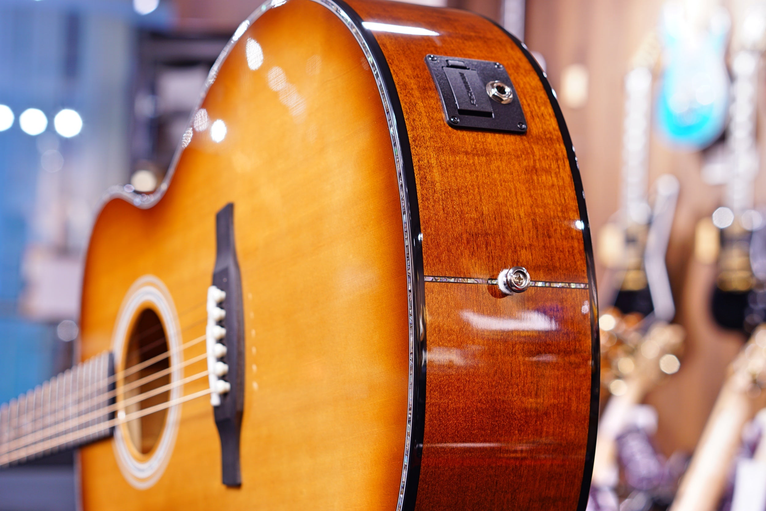 PRS Acoustic SE tonare T50E Vintage sunburst - HIENDGUITAR PRS SE GUITAR