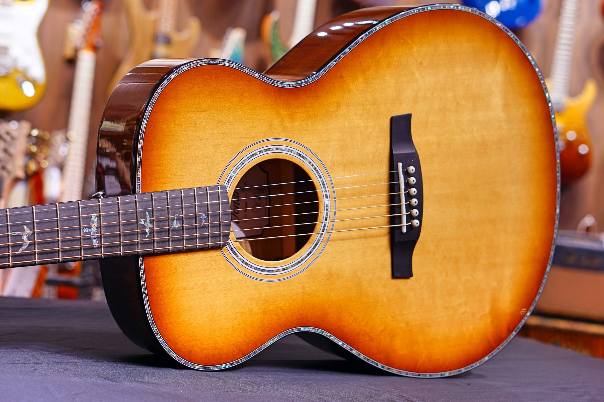 PRS Acoustic SE tonare T50E Vintage sunburst - HIENDGUITAR PRS SE GUITAR