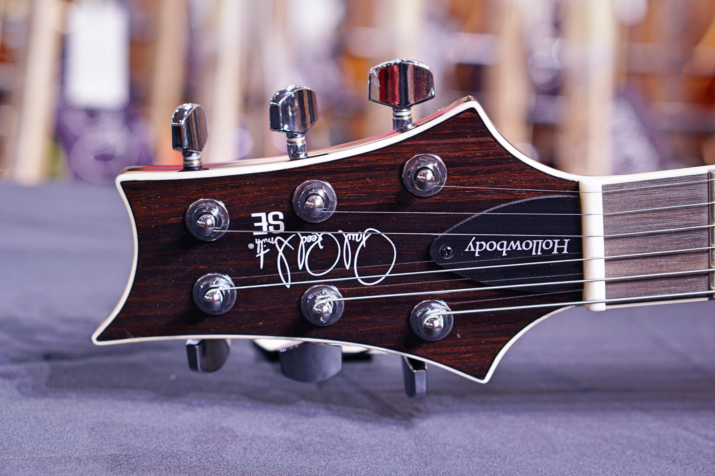 PRS SE Hollowbody Standard - Fire red burst - HIENDGUITAR PRS SE GUITAR