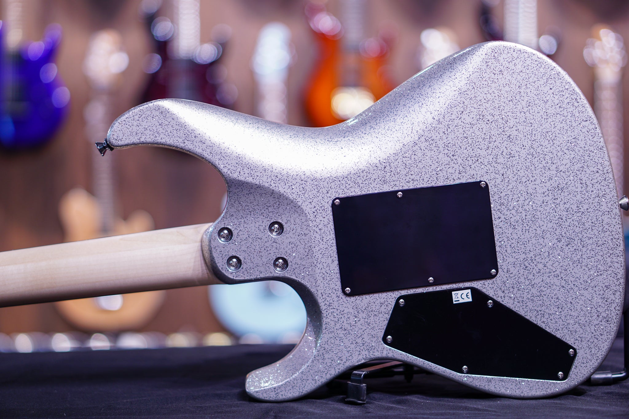 ESP original Maverick Silver Sparkle E5530212 - HIENDGUITAR ESP GUITAR