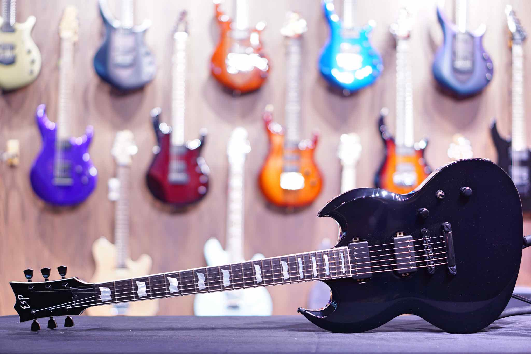 ESP Original Viper black E1160212 - HIENDGUITAR ESP GUITAR