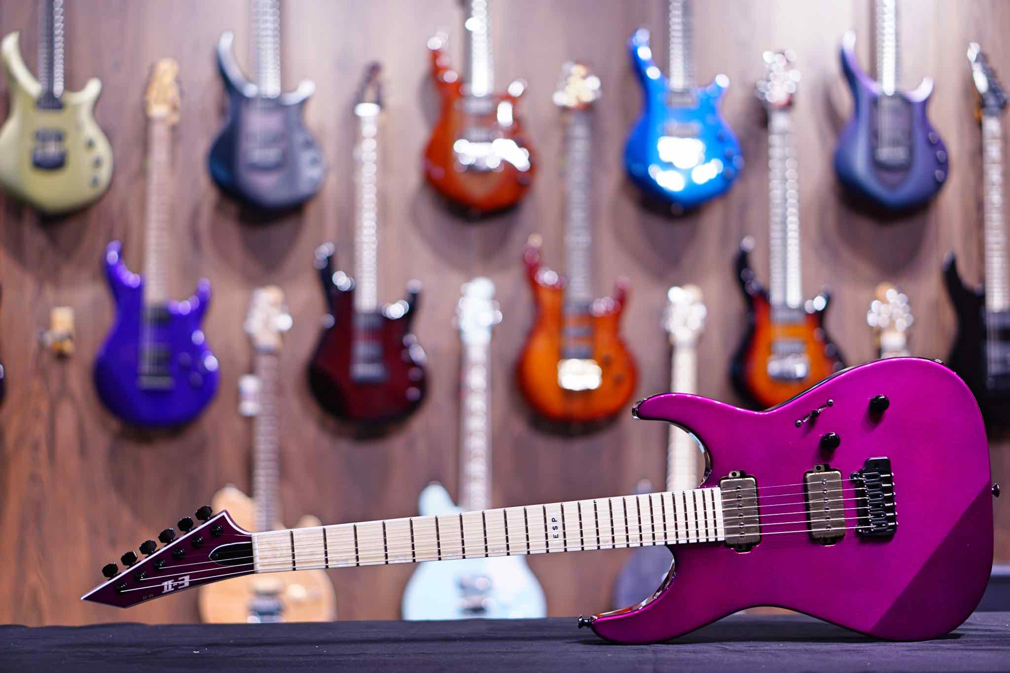 ESP E-II M-II HST/P90 Voodoo Purple ES1520213 - HIENDGUITAR E-II GUITAR