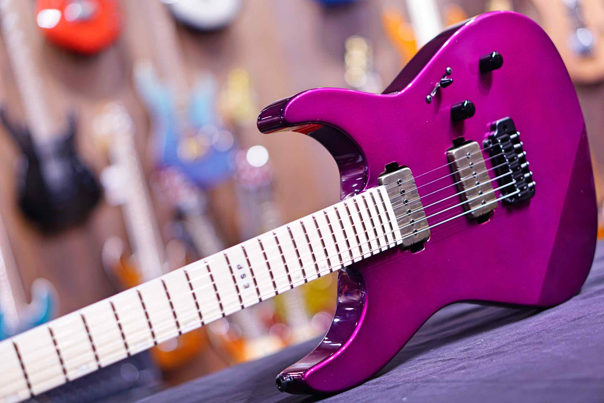ESP E-II M-II HST/P90 Voodoo Purple ES1520213 - HIENDGUITAR E-II GUITAR