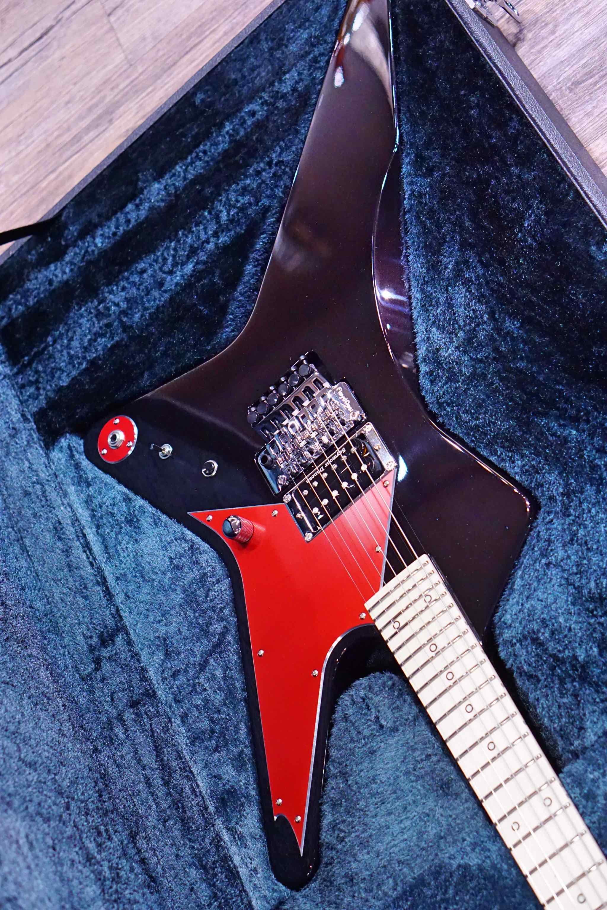 ESP CRYING STAR FR Black Galneryus Signature Syu - HIENDGUITAR ESP GUITAR