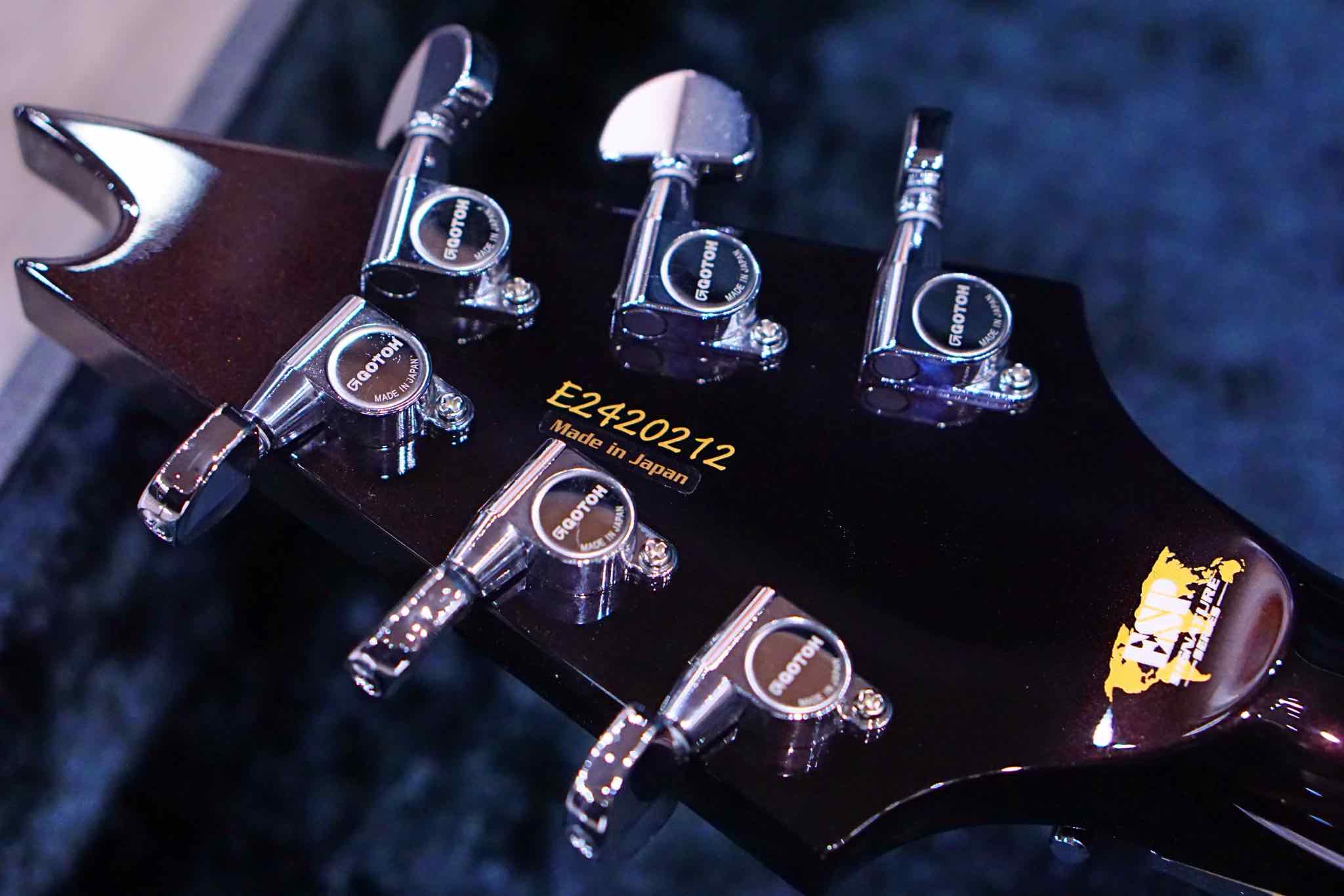 ESP CRYING STAR FR Black Galneryus Signature Syu - HIENDGUITAR ESP GUITAR