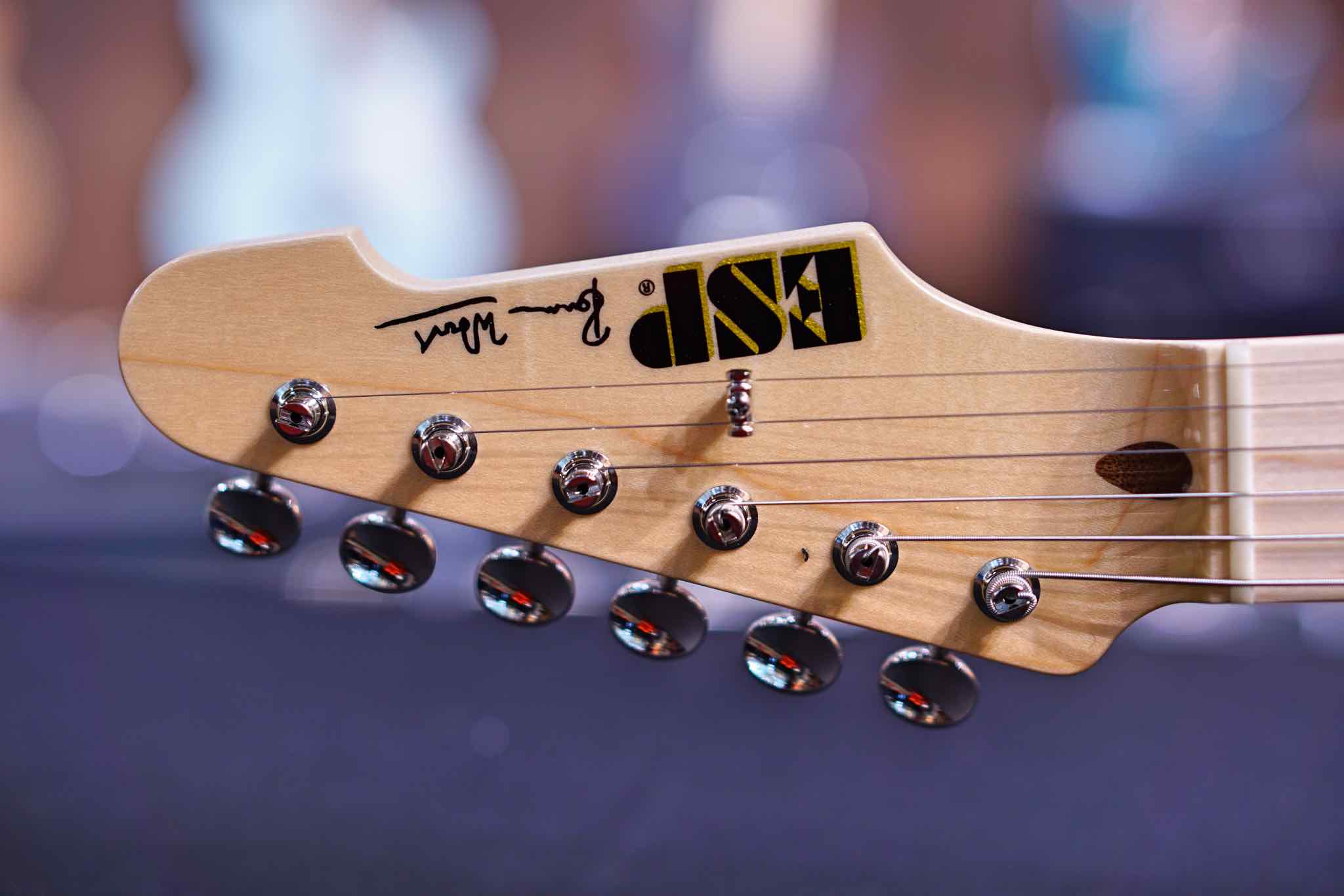 ESP RON WOOD Fiesta red E0271202 - HIENDGUITAR ESP GUITAR