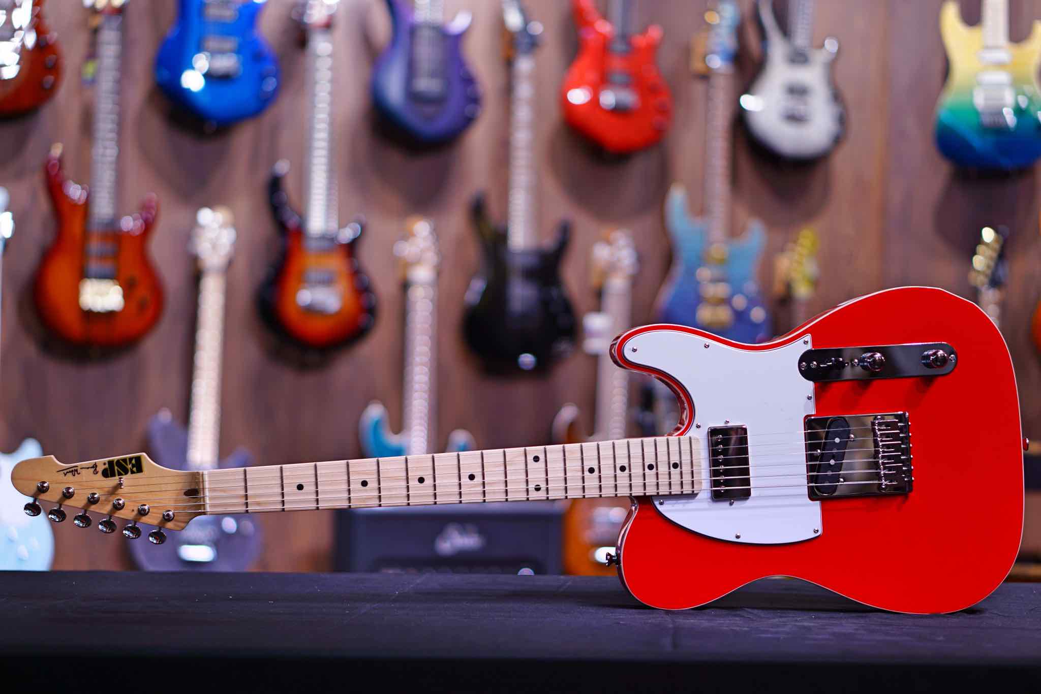ESP RON WOOD Fiesta red E0271202 - HIENDGUITAR ESP GUITAR
