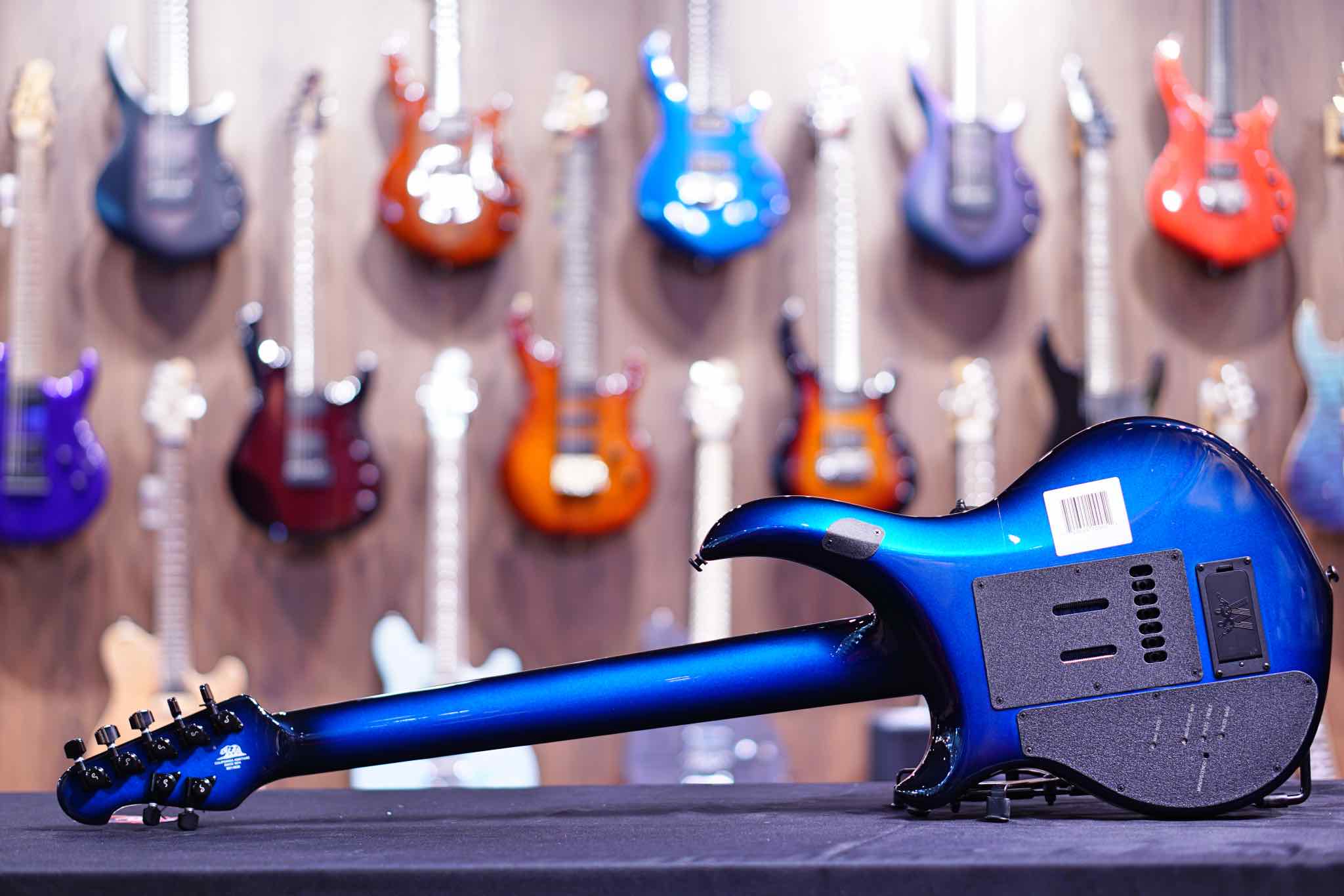 Music Man John Petrucci Majesty 7 Titan Blue M014638 - HIENDGUITAR Musicman GUITAR