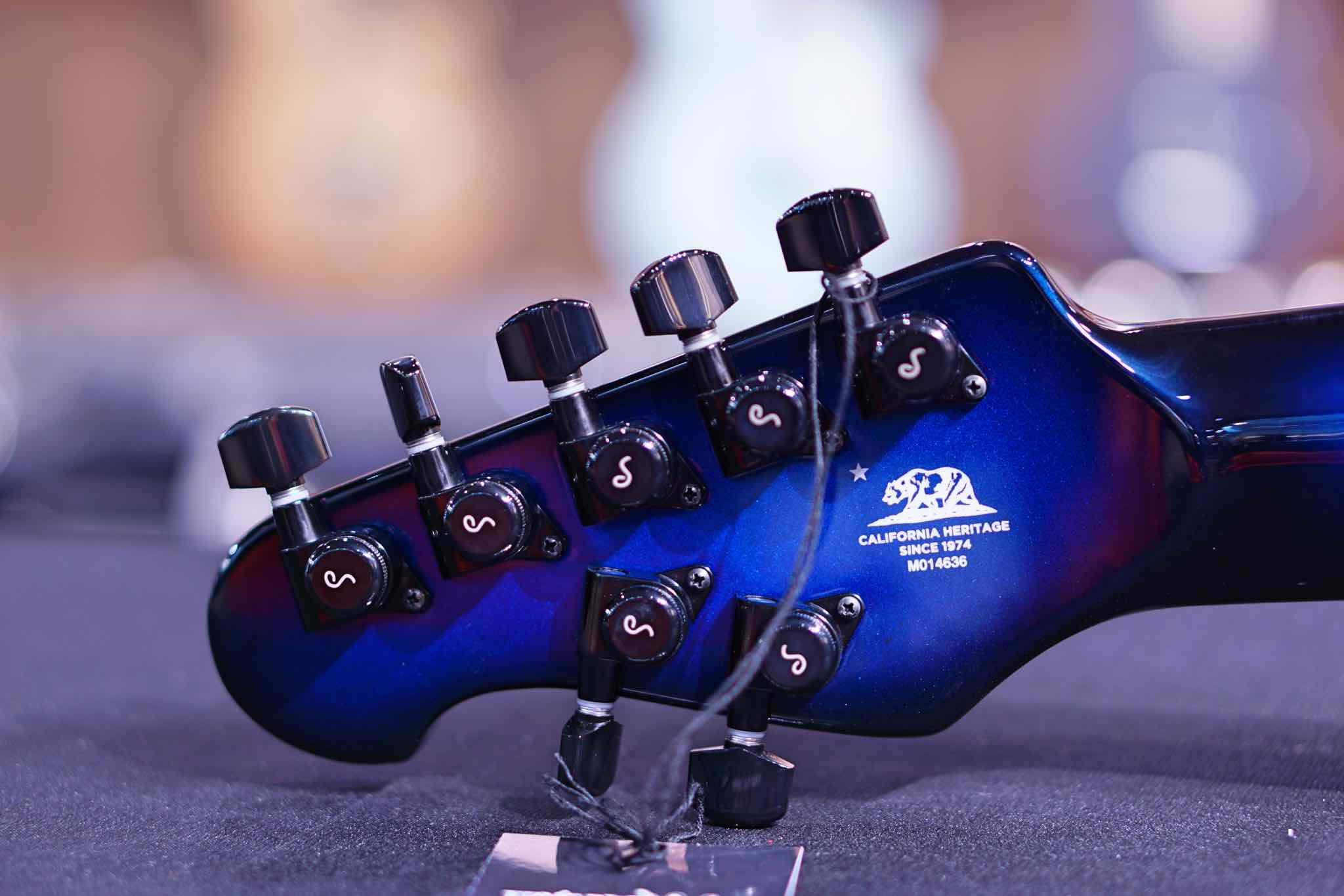 Music Man John Petrucci Majesty 7 Titan Blue M014636 - HIENDGUITAR Musicman GUITAR