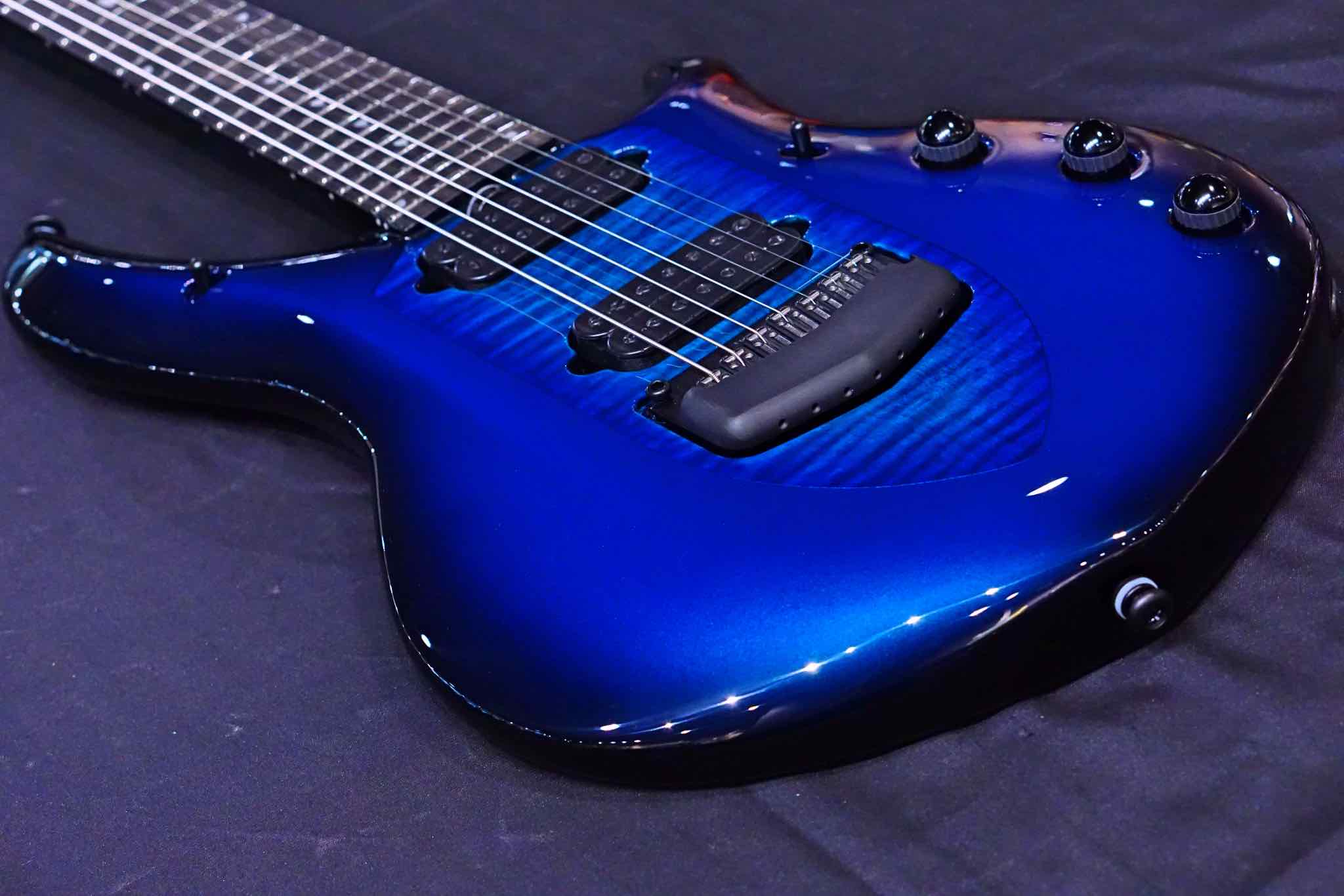 Music Man John Petrucci Majesty 7 Titan Blue M014636 - HIENDGUITAR Musicman GUITAR