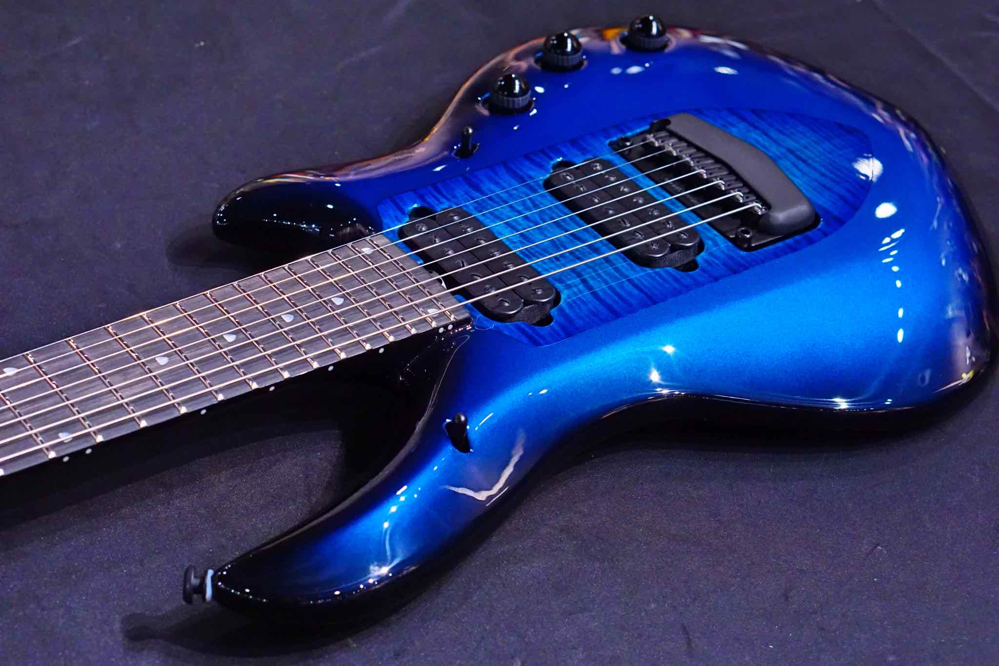 Music Man John Petrucci Majesty 7 Titan Blue M014636 - HIENDGUITAR Musicman GUITAR
