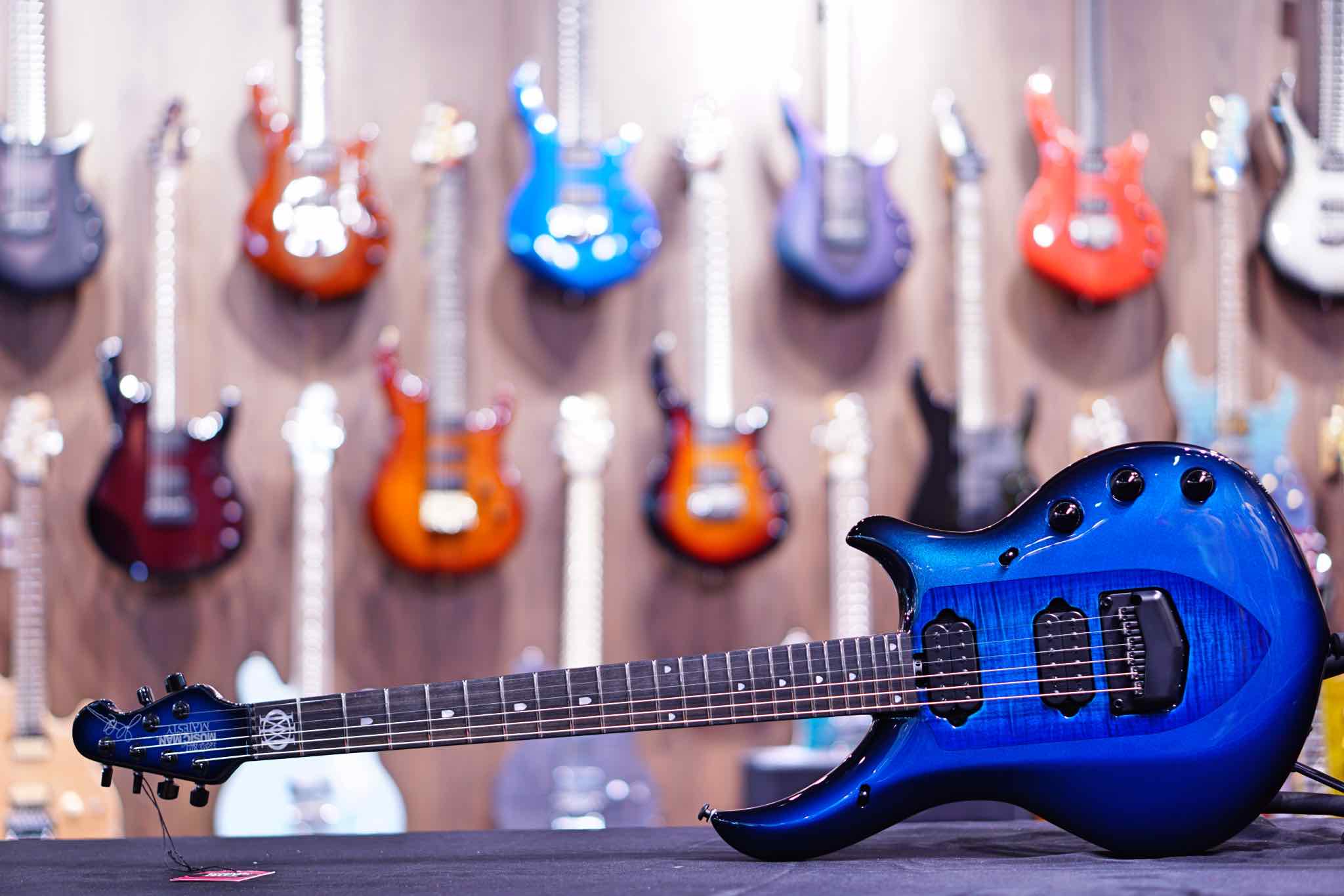 Music Man John Petrucci Majesty Titan Blue M014674 - HIENDGUITAR Musicman GUITAR
