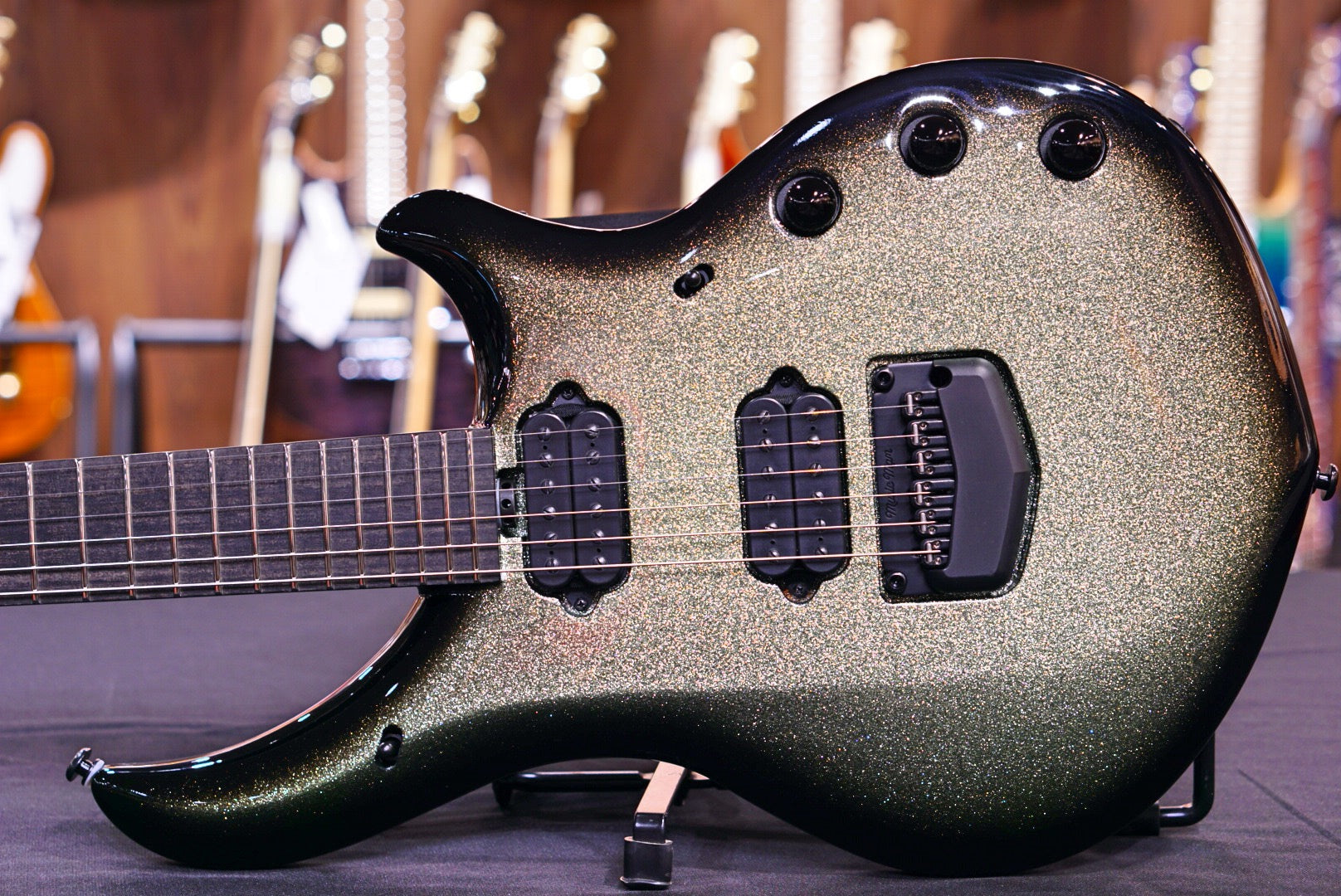 Ernie Ball Music Man BFR John Petrucci Majesty - Gremlin Sparkle - HIENDGUITAR Musicman GUITAR