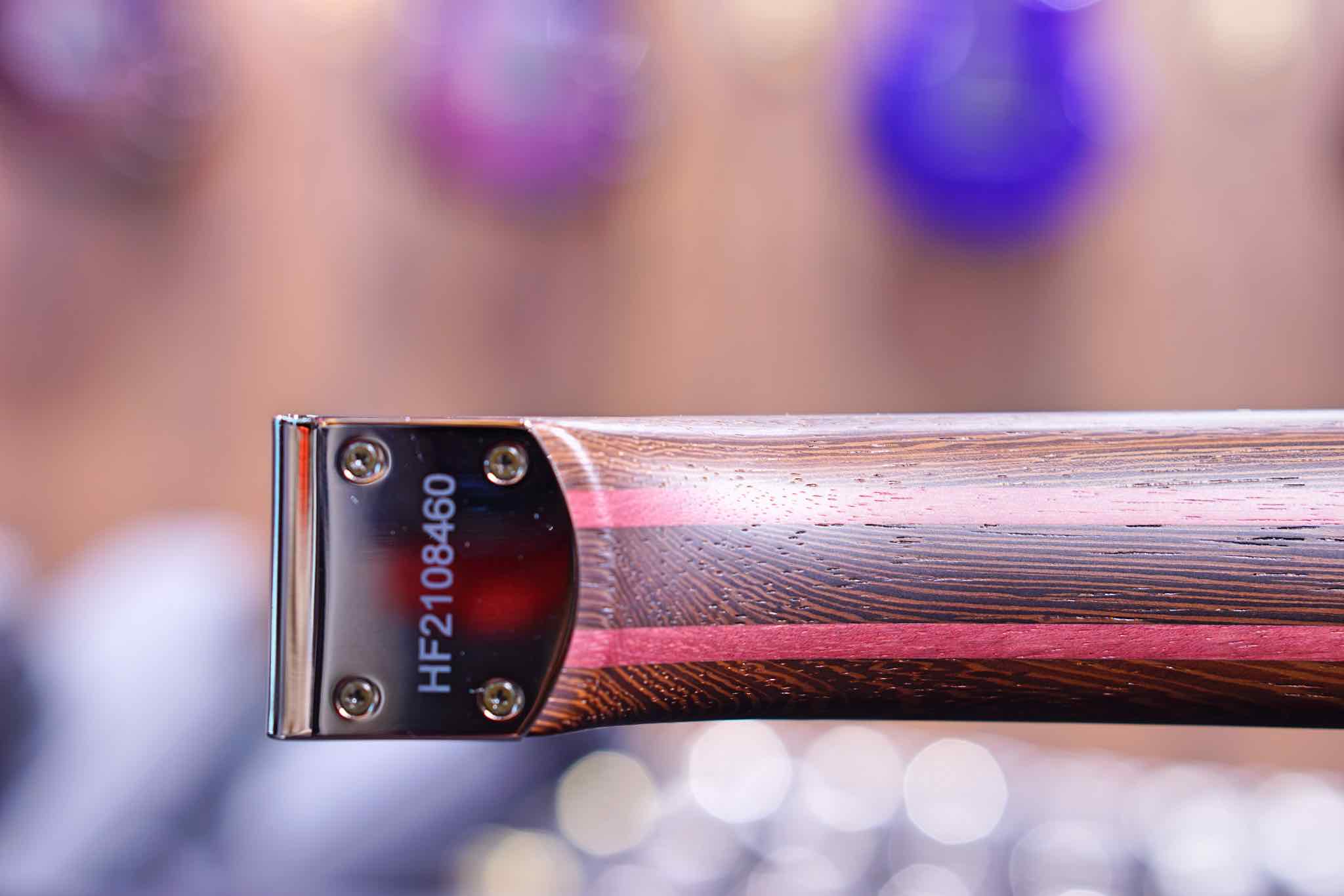 Mayones Hydra Elite VF 6 HF2108460 Trans dirty purple blue burst satine - HIENDGUITAR Mayones GUITAR