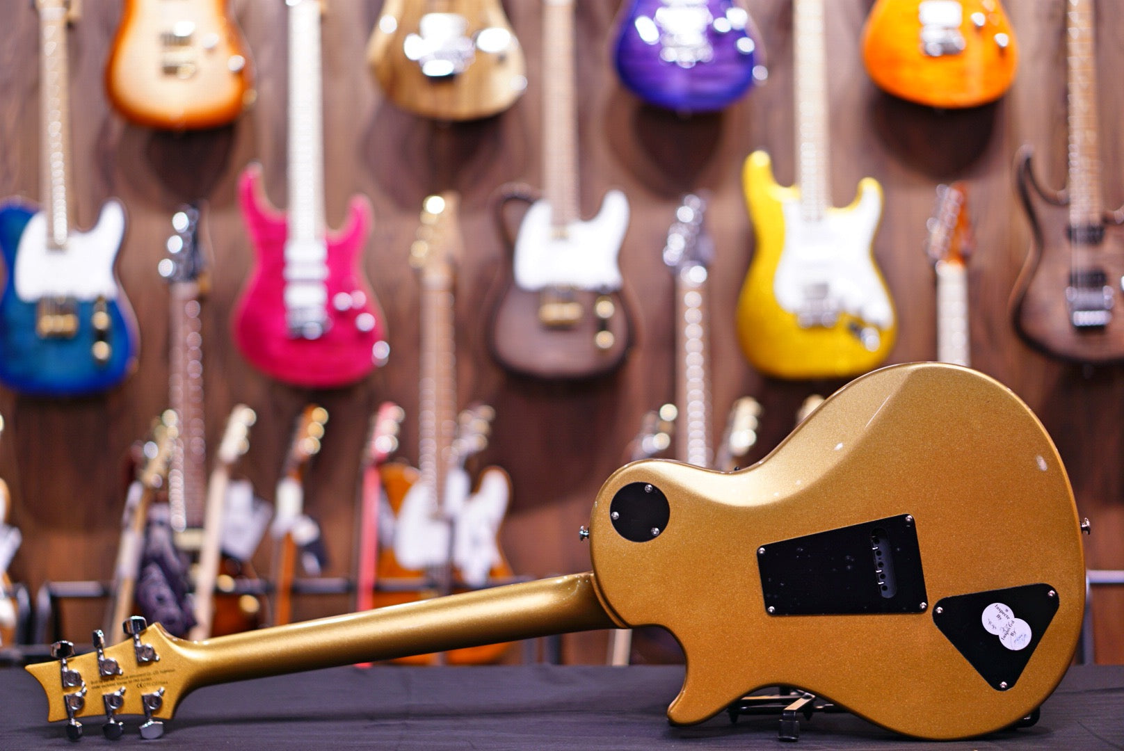 PRS SE Santana Singlecut Trem - Egyptian Gold - HIENDGUITAR PRS SE GUITAR