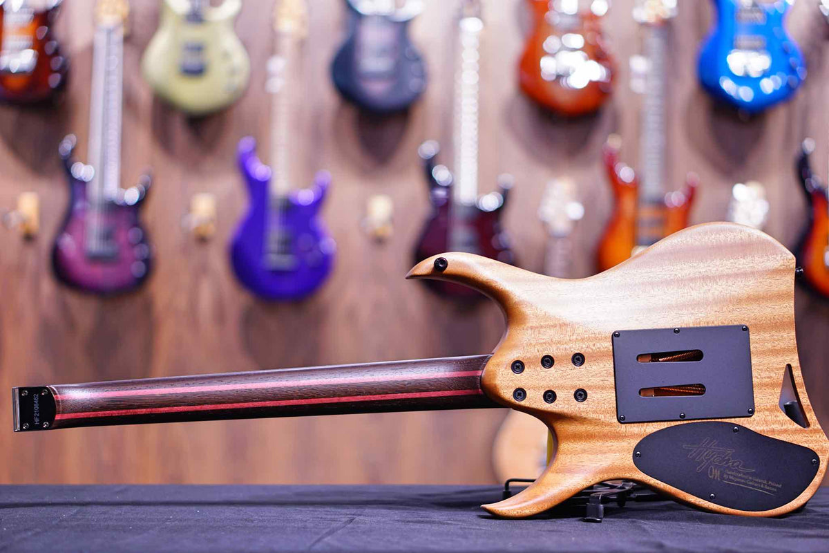 Mayones Hydra Elite Pro 6 HF2108462 Trans natural fade purple burst out satine - HIENDGUITAR Mayones GUITAR