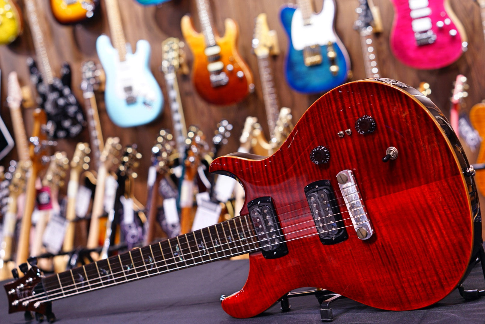 PRS SE Paul's Guitar - Fire Red - HIENDGUITAR PRS SE GUITAR