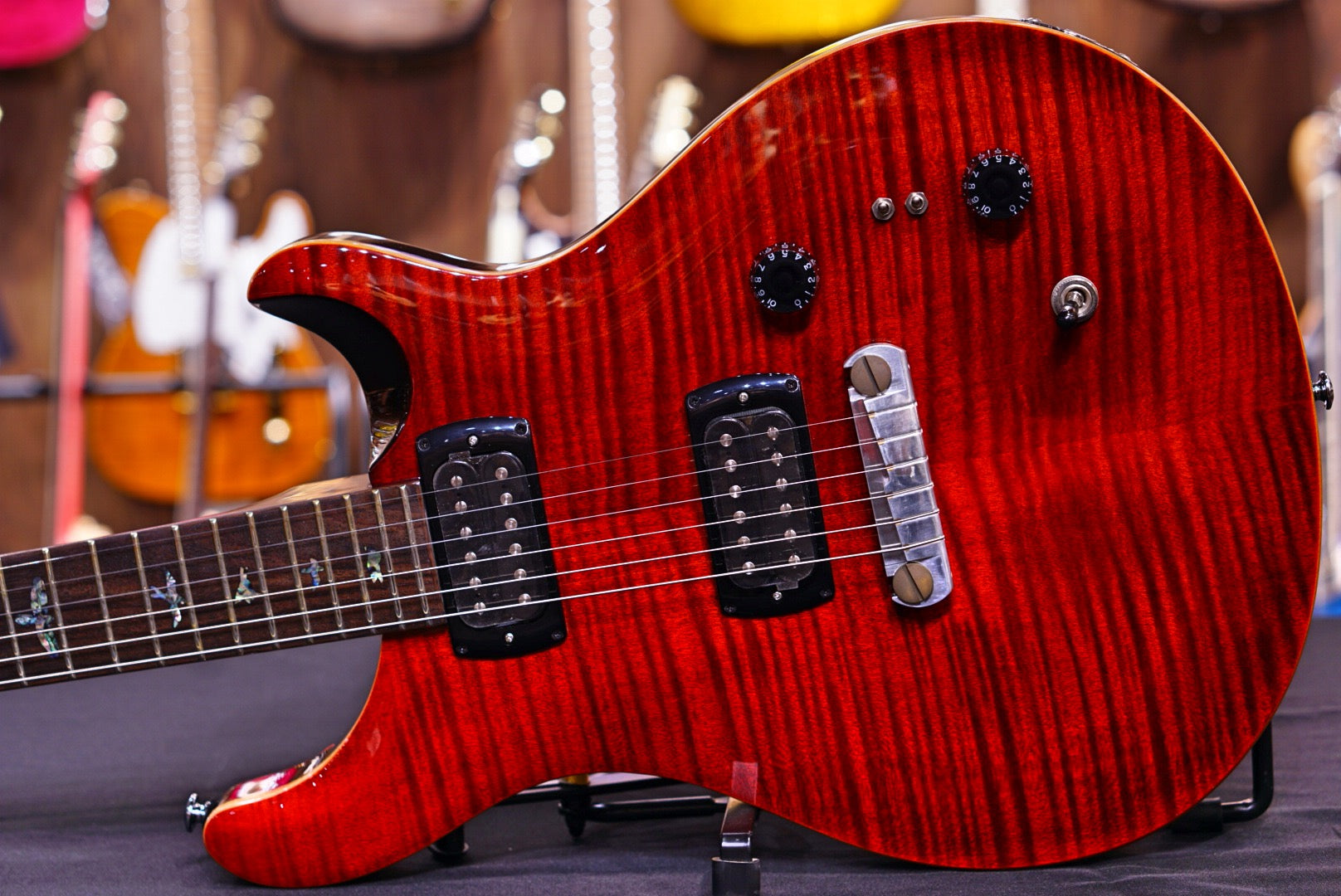 PRS SE Paul's Guitar - Fire Red - HIENDGUITAR PRS SE GUITAR