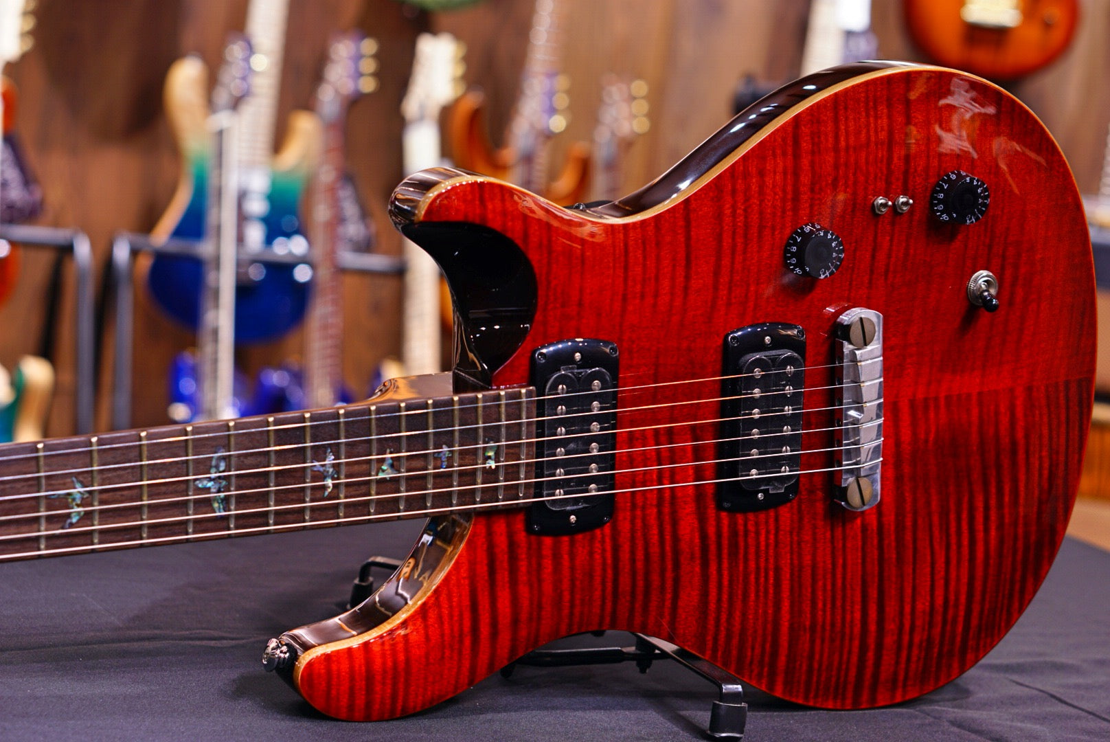 PRS SE Paul's Guitar - Fire Red - HIENDGUITAR PRS SE GUITAR