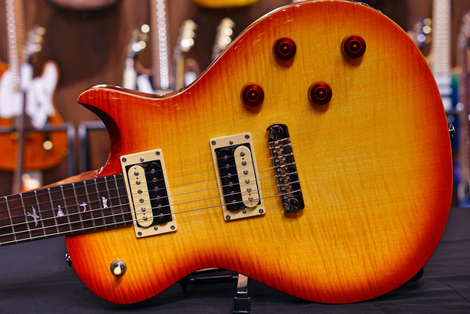 PRS SE 245 - Vintage Sunburst - HIENDGUITAR PRS SE GUITAR