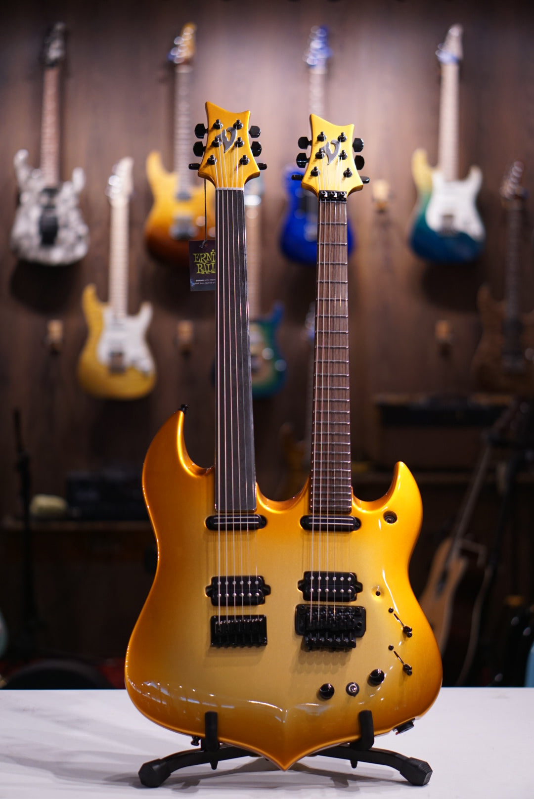 Vigier DoubleBfoot Ron Thal signature gold - HIENDGUITAR Vigier GUITAR