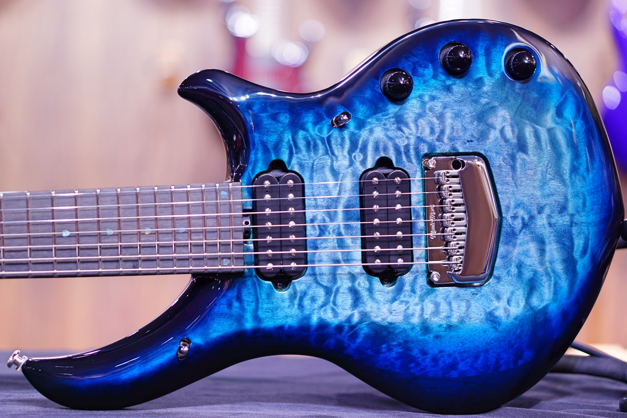 Ernie Ball Music Man John Petrucci Majesty 7 Hydrospace m014958 - HIENDGUITAR Musicman GUITAR