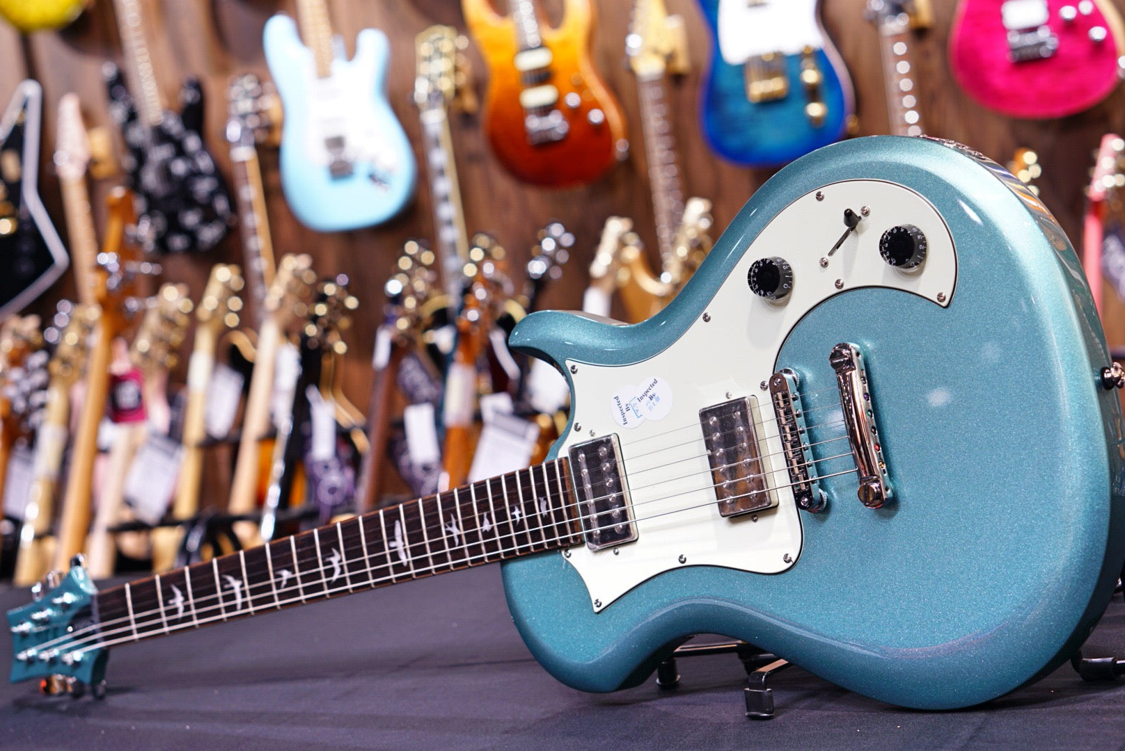 PRS SE Starla - Frost Green Metallic - HIENDGUITAR PRS SE GUITAR