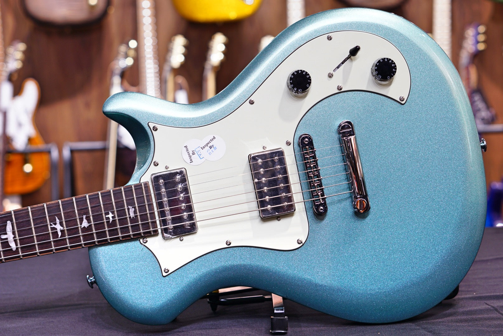 PRS SE Starla - Frost Green Metallic - HIENDGUITAR PRS SE GUITAR