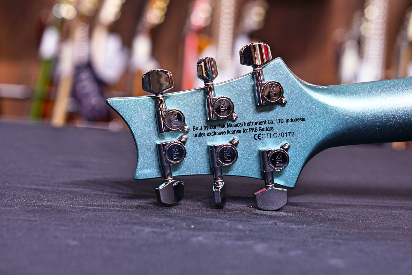 PRS SE Starla - Frost Green Metallic - HIENDGUITAR PRS SE GUITAR