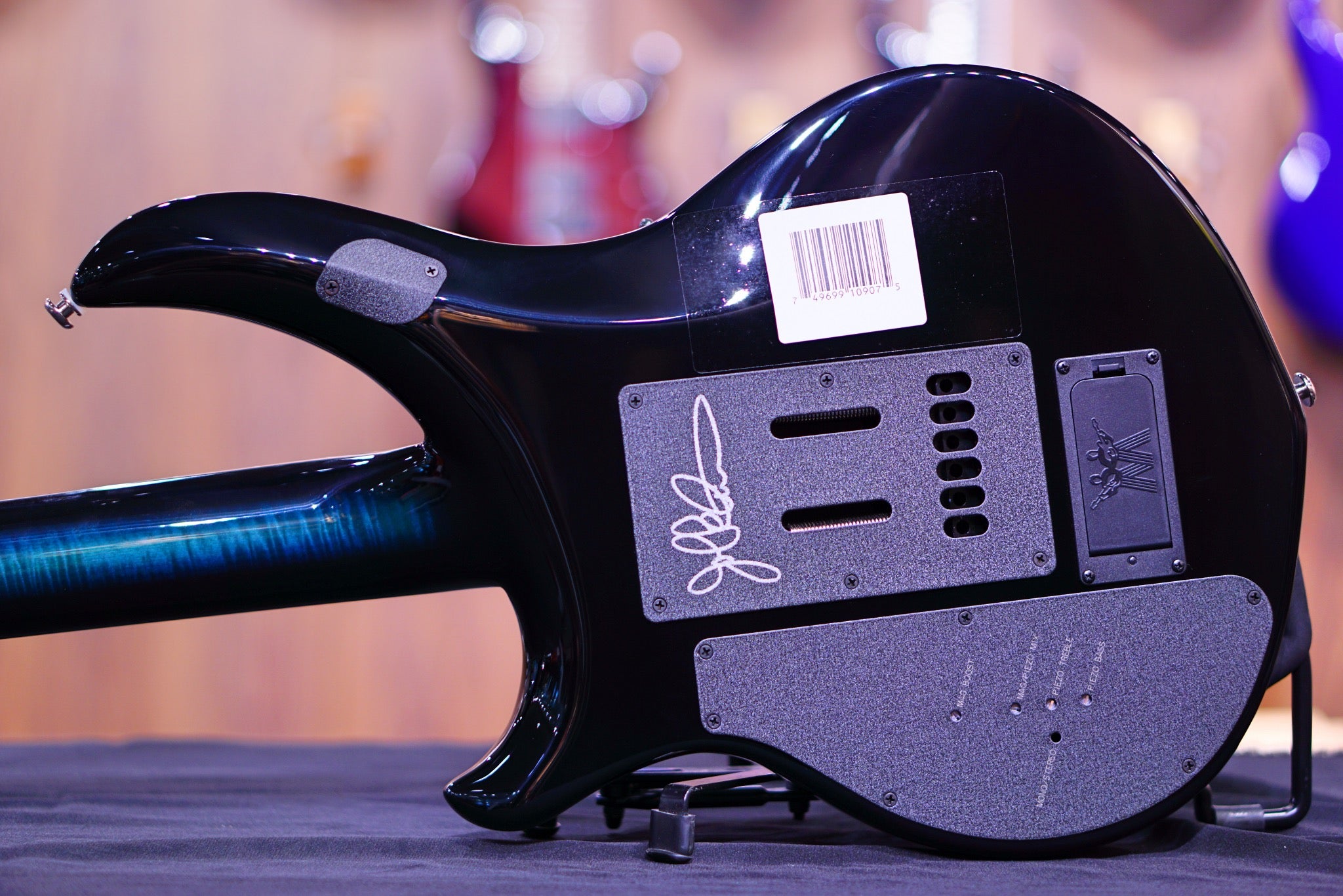 Ernie Ball Music Man John Petrucci Majesty Electric Guitar - Hydrospace with Ebony Fingerboard M014773 - HIENDGUITAR Musicman GUITAR